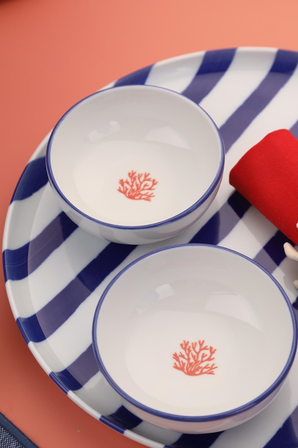 Kütahya Porselen-Bol Moderna Coral Paradise - 4 Bucuri, 10 Cm 3