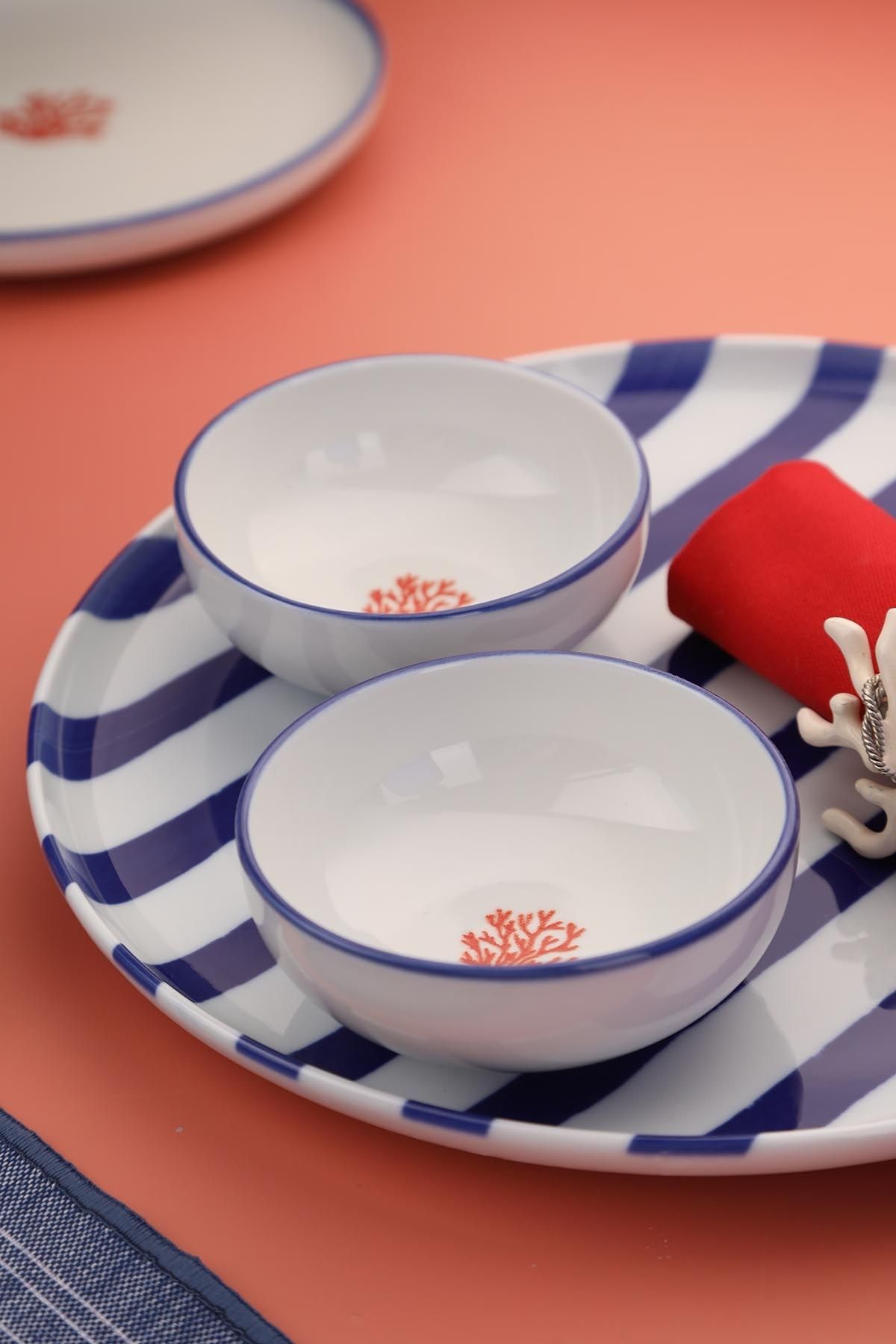 Kütahya Porselen-Bol Moderna Coral Paradise - 4 Bucuri, 10 Cm 2