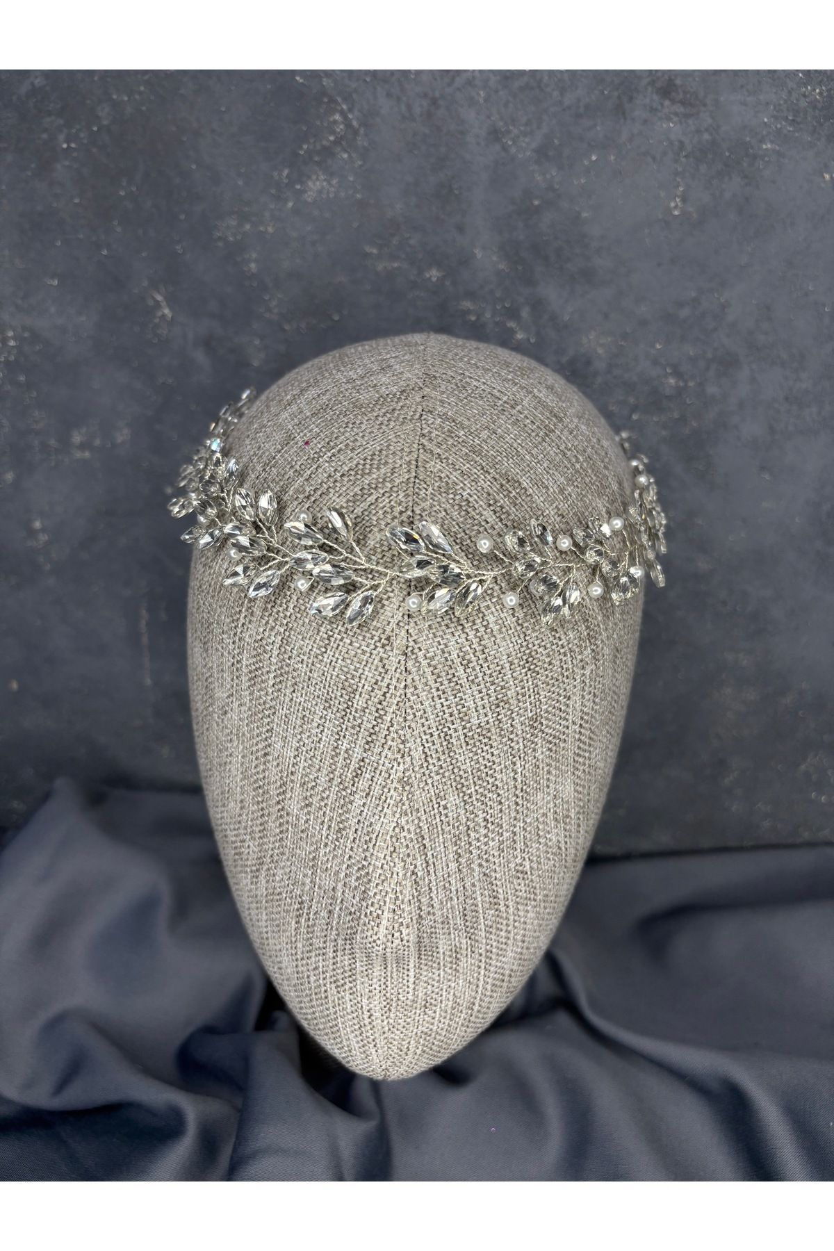 Hayalperest boncuk-Salla Special Design Bridal Henna Crown Hair Accessory 2