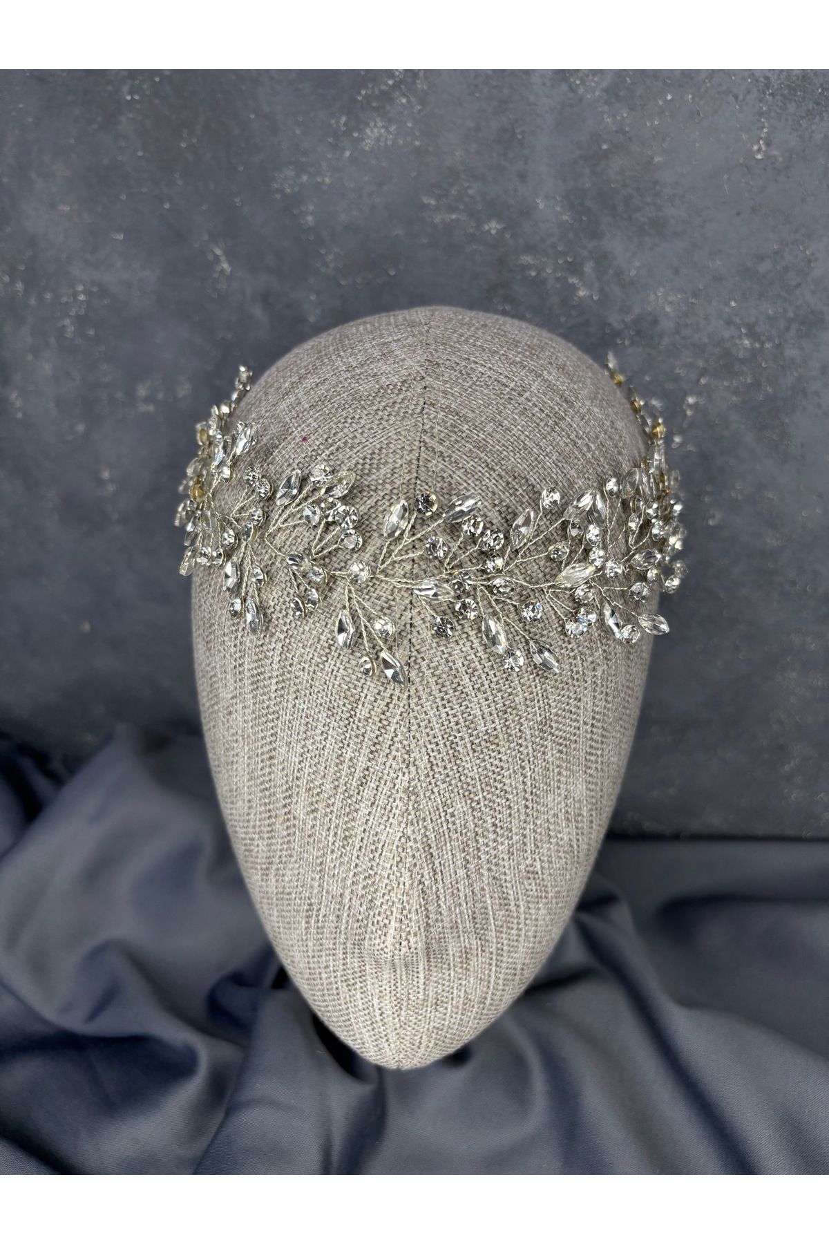 Hayalperest boncuk-Salla Special Design Bridal Henna Crown Hair Accessory 5