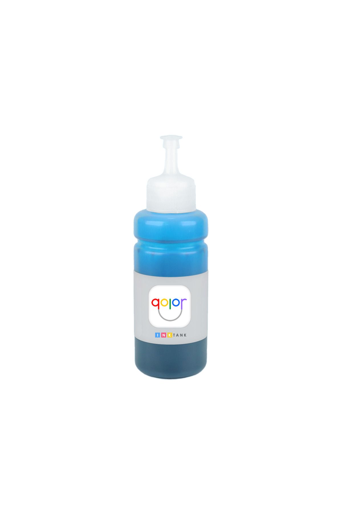 qolor 673 için Açık Mavi Yazıcı Mürekkebi - 100 ml
