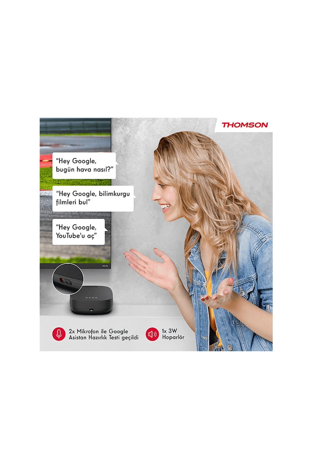 THOMSON-Streaming Box Plus 270 Google Tv Box 6