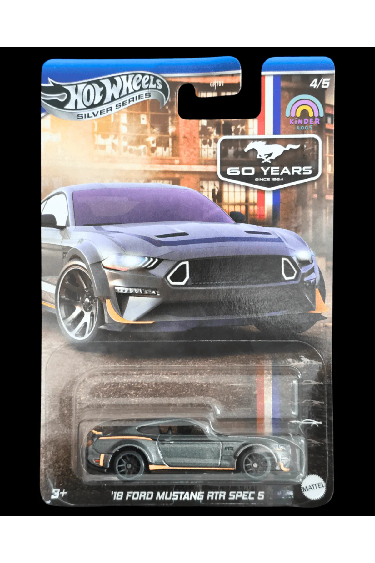 Modellino Auto Hotwheels 1/64 Ford Mustang RTR Spec 5 2018 | Motorsport Modellino Auto Hotwheels 1/64 Ford Mustang RTR Spec 5 2018 | Motorsport