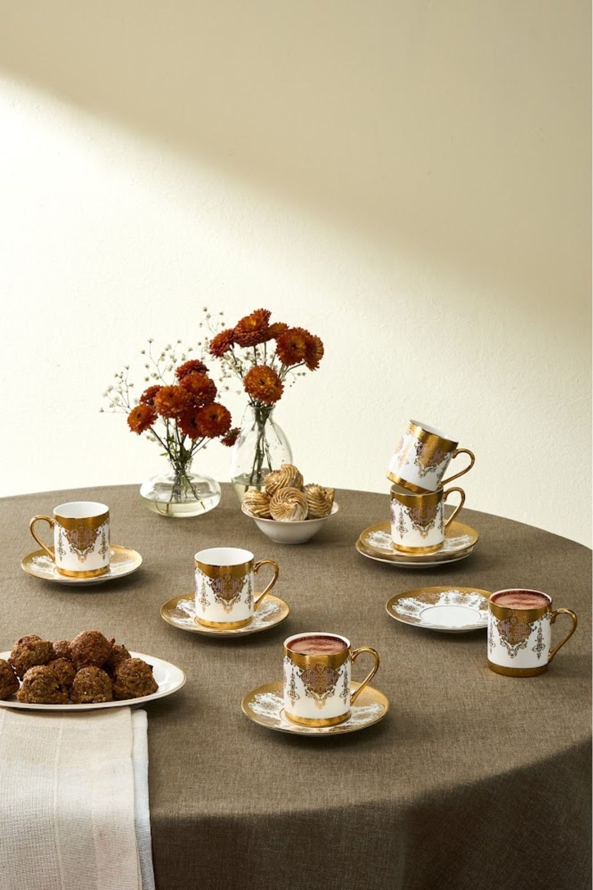 Karaca-Azize Coffee Cup Set for 6 Persons 80 ml 5