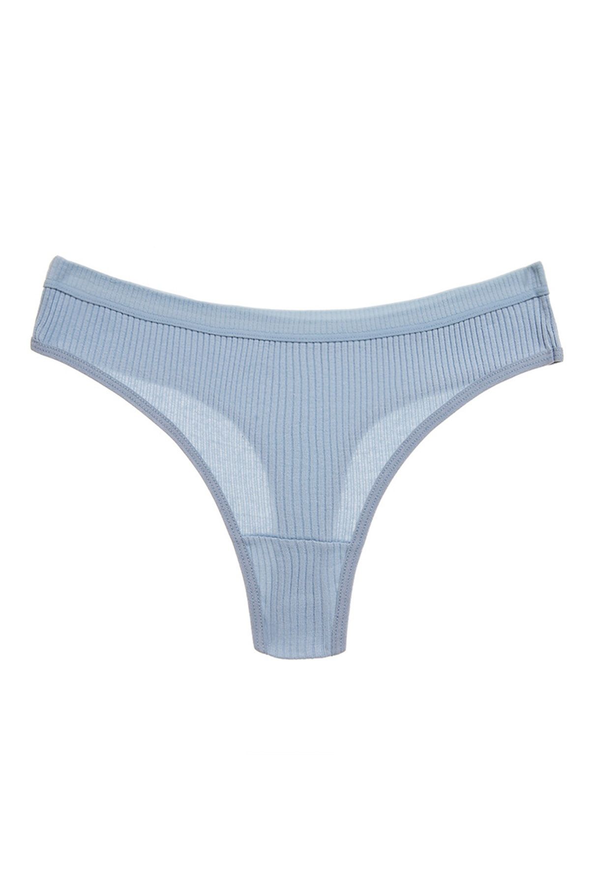 Merry See-Set of 9 9 Colors Cotton String Panties 6