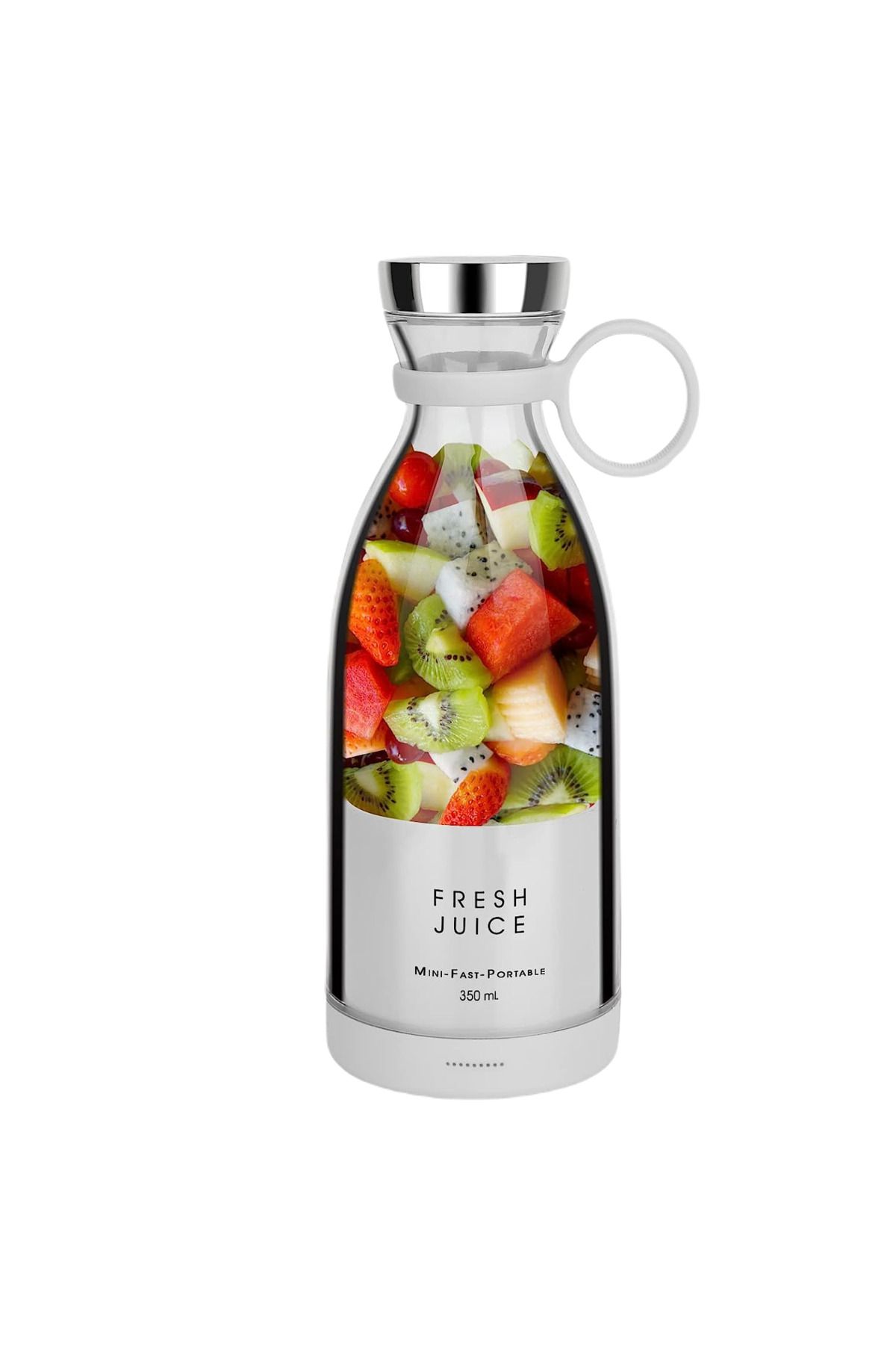 STARCREST Mini Blender Portabil Starcrest , Incarcare Wireless, 350ml, 4 Lame 3d, 20.000 Rpm, Alb - One Size