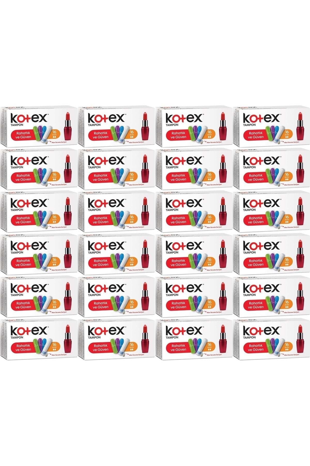 Kotex Tampon Mini 384 Lü Set (24PK*16)