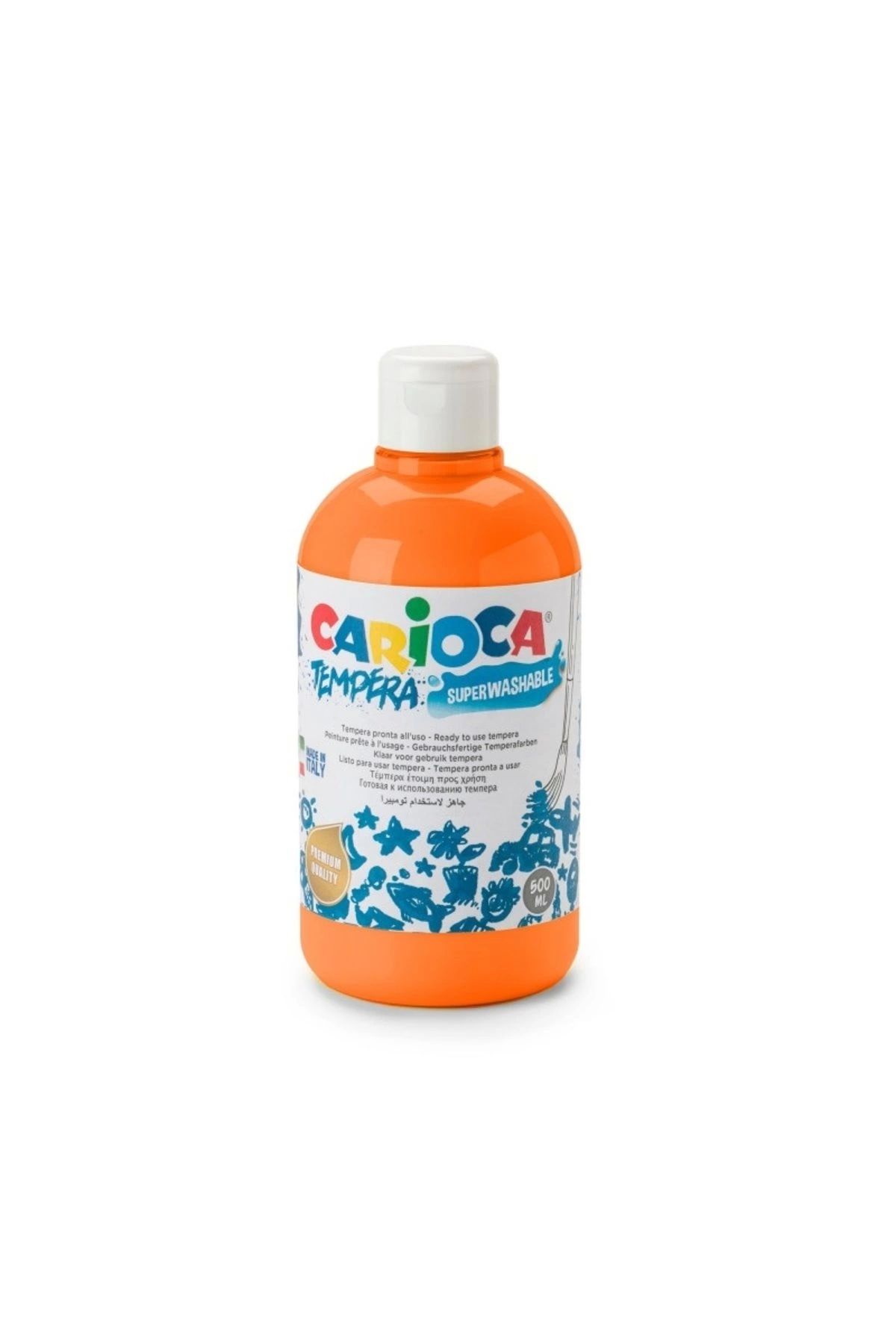 وسایل رنگ آمیزی نارنجی خلق و خوی فوق العاده قابل شستشو 500 میل Carioca