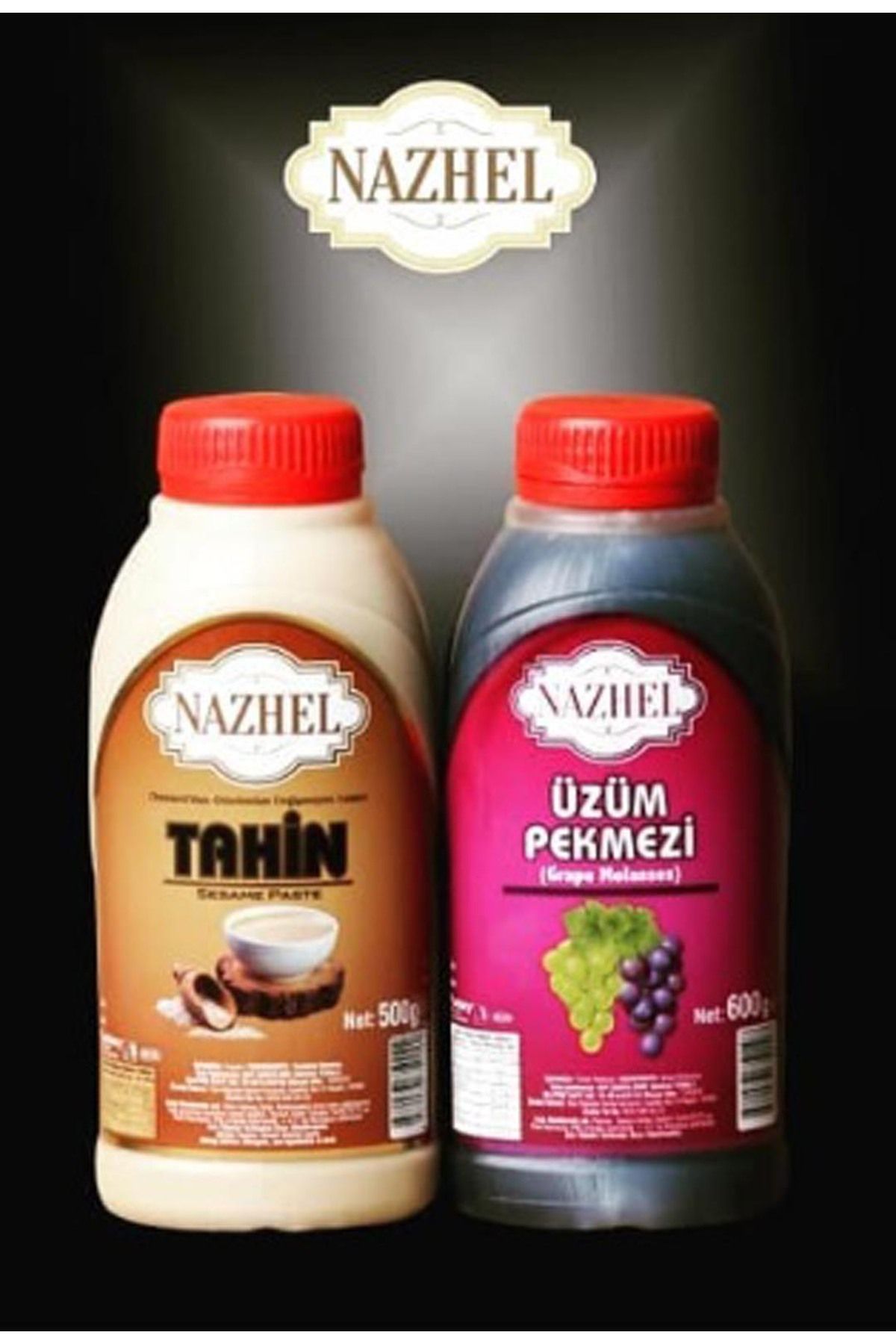 NAZHEL Tahin (470 gr) & Pekmez (600 gr)Efsane Süper İkili Yerli Üretim, Yerli Üretici