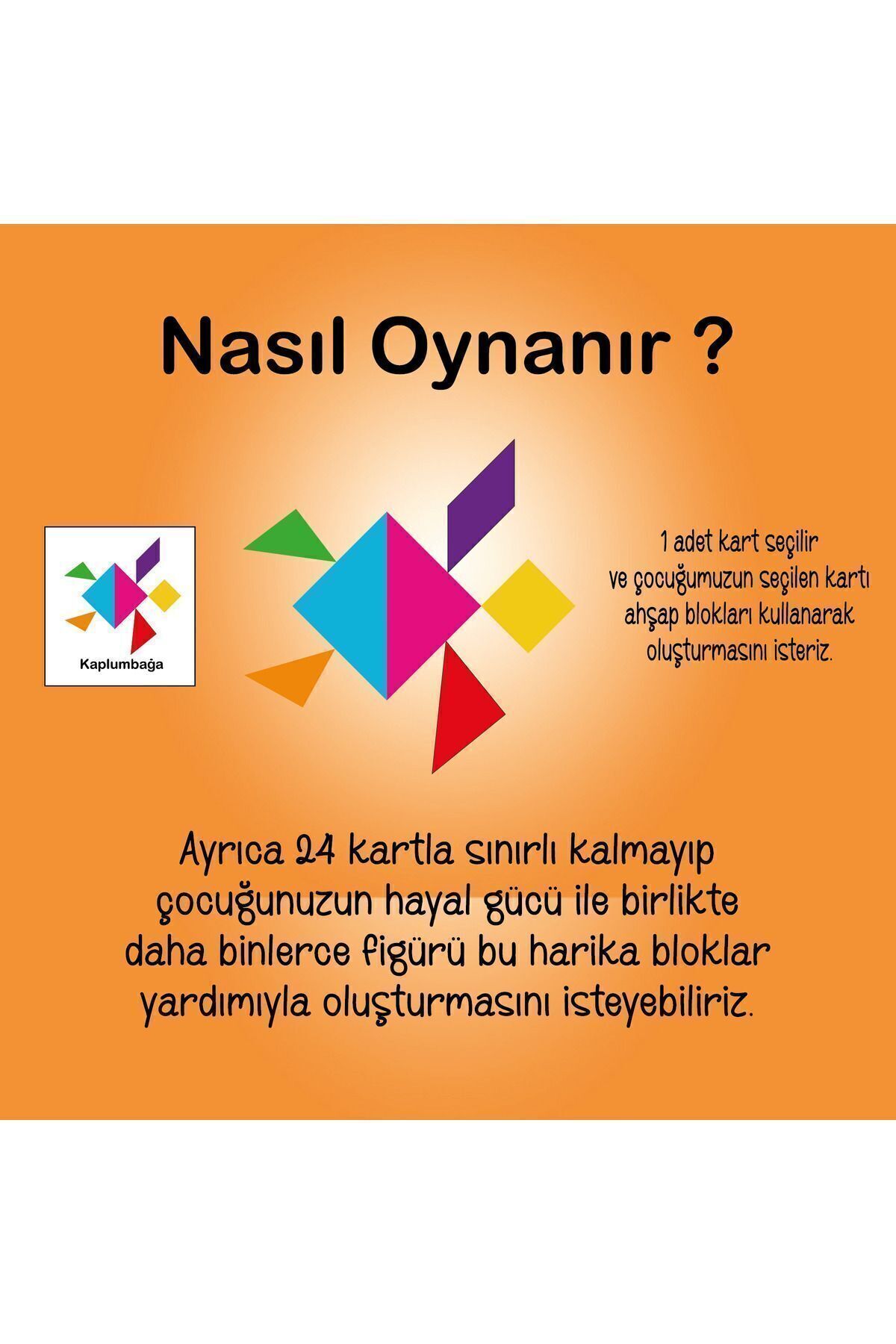 Karter İnovasyon Tangram, Mega Boy Ahşap Tangram, 7 Parça Ahşap Zeka ve Strateji Oyunu, fotoğrafı 4 (önizleme)
