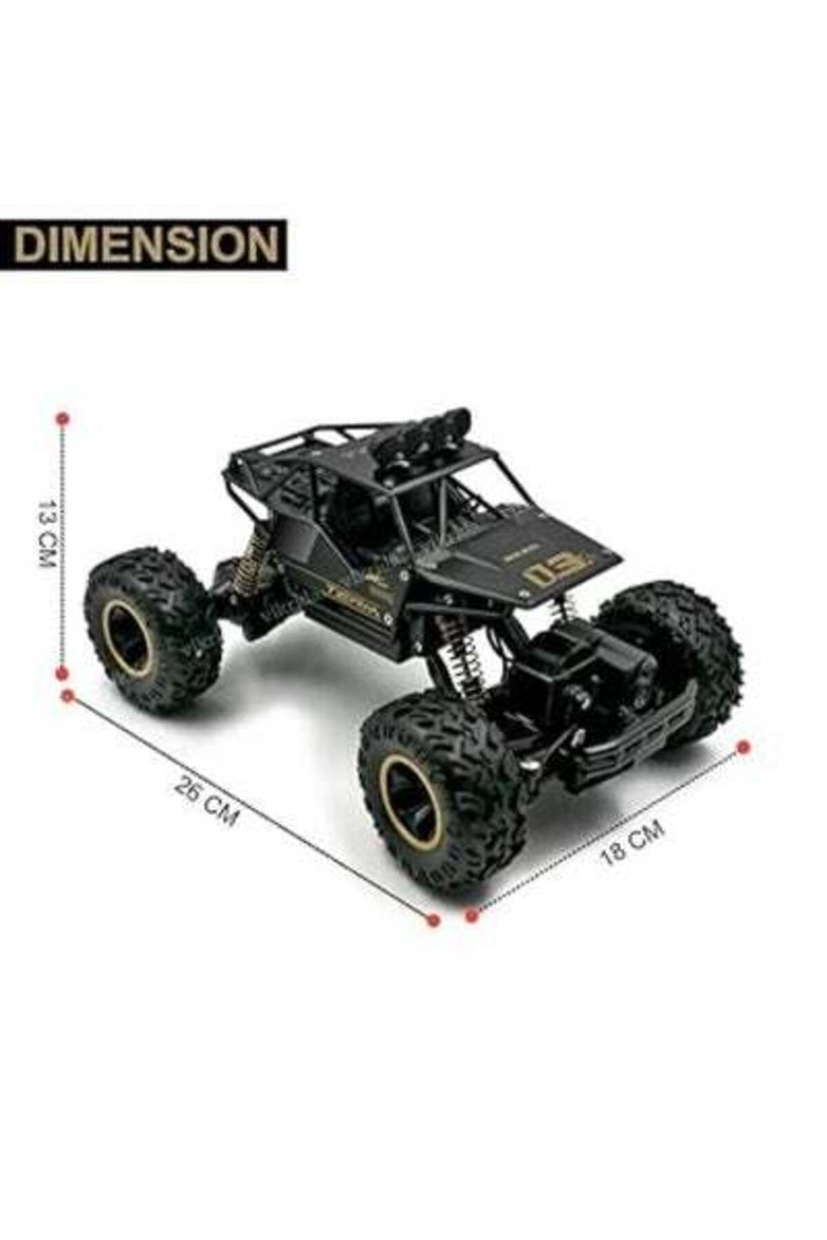 HALAMODO-Remote Control Car 2.4GHz High Speed RC Cars Toys 1:16 Monster RC Truck Off Road Vehicle All Terrain 2