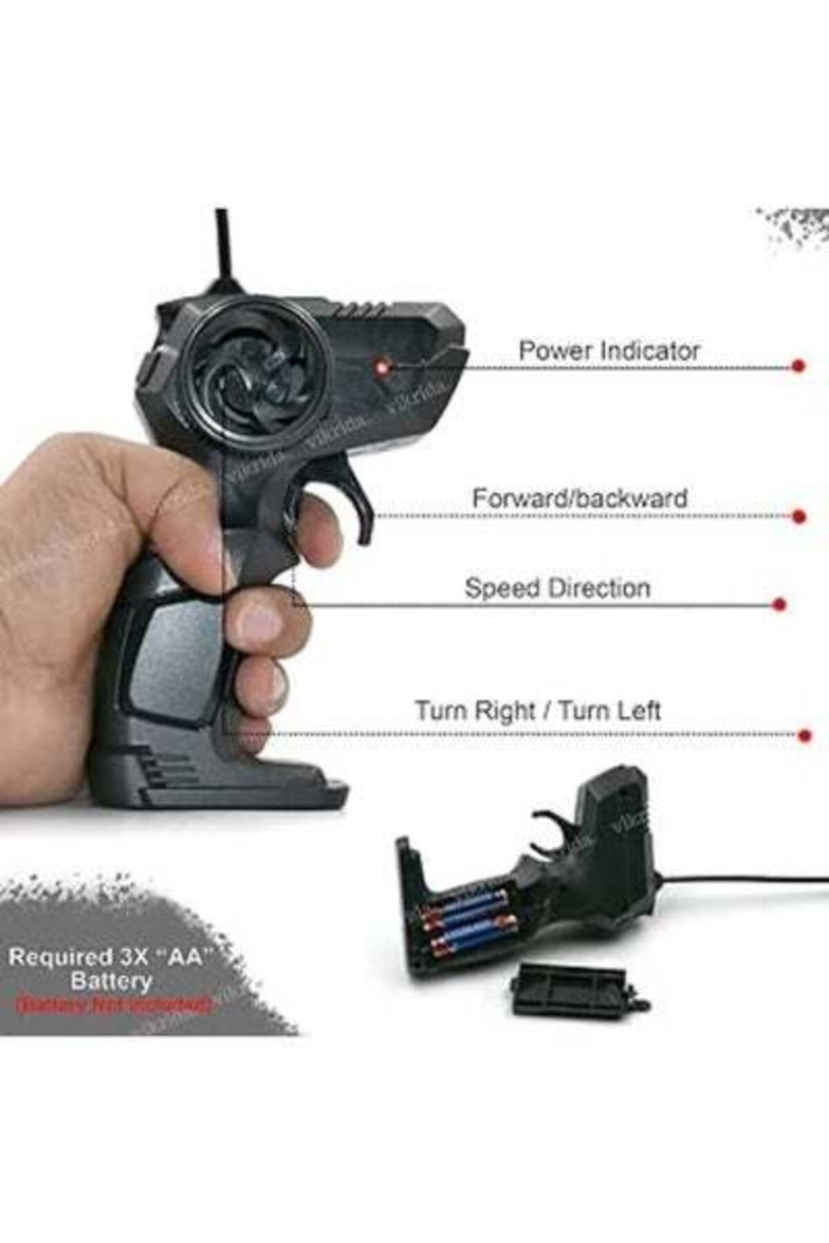 HALAMODO-Remote Control Car 2.4GHz High Speed RC Cars Toys 1:16 Monster RC Truck Off Road Vehicle All Terrain 3