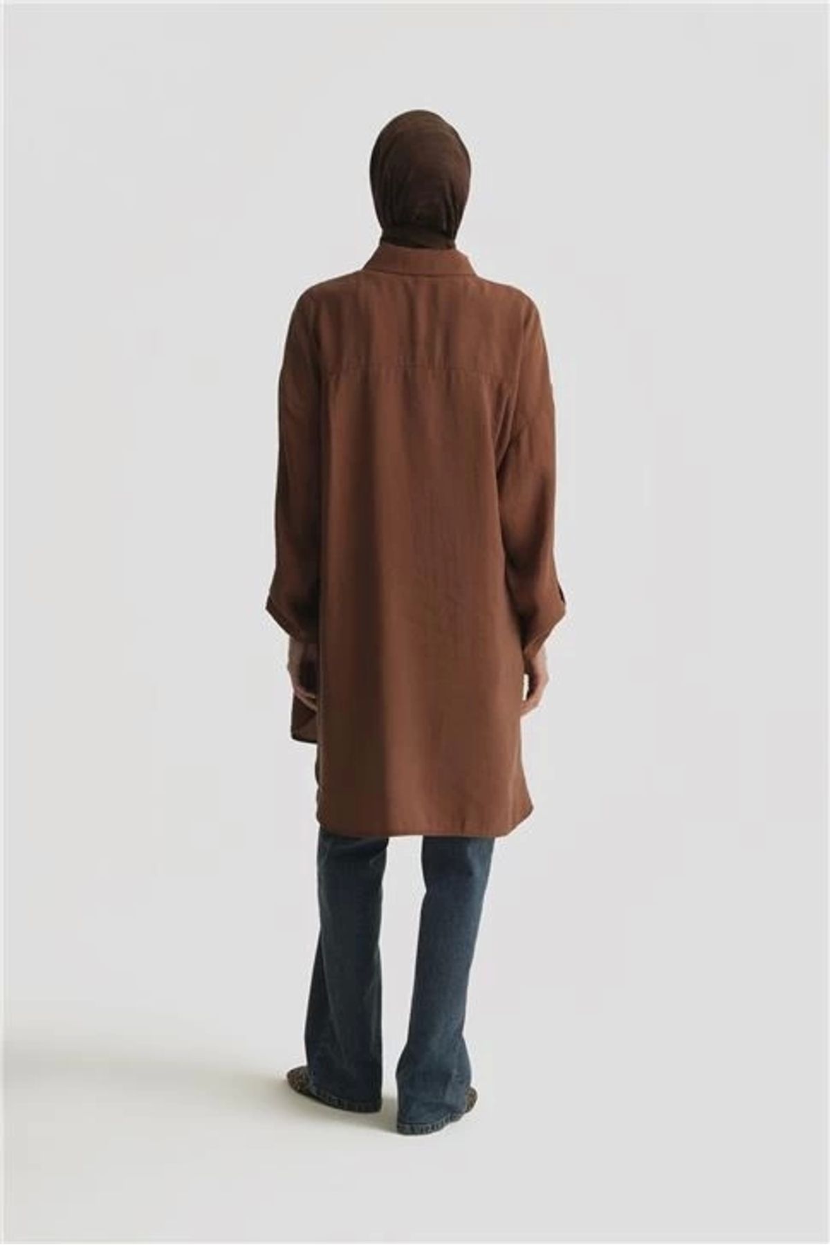 Armine-Modal Basic Tunic 25Yd4232 Cocoa 4