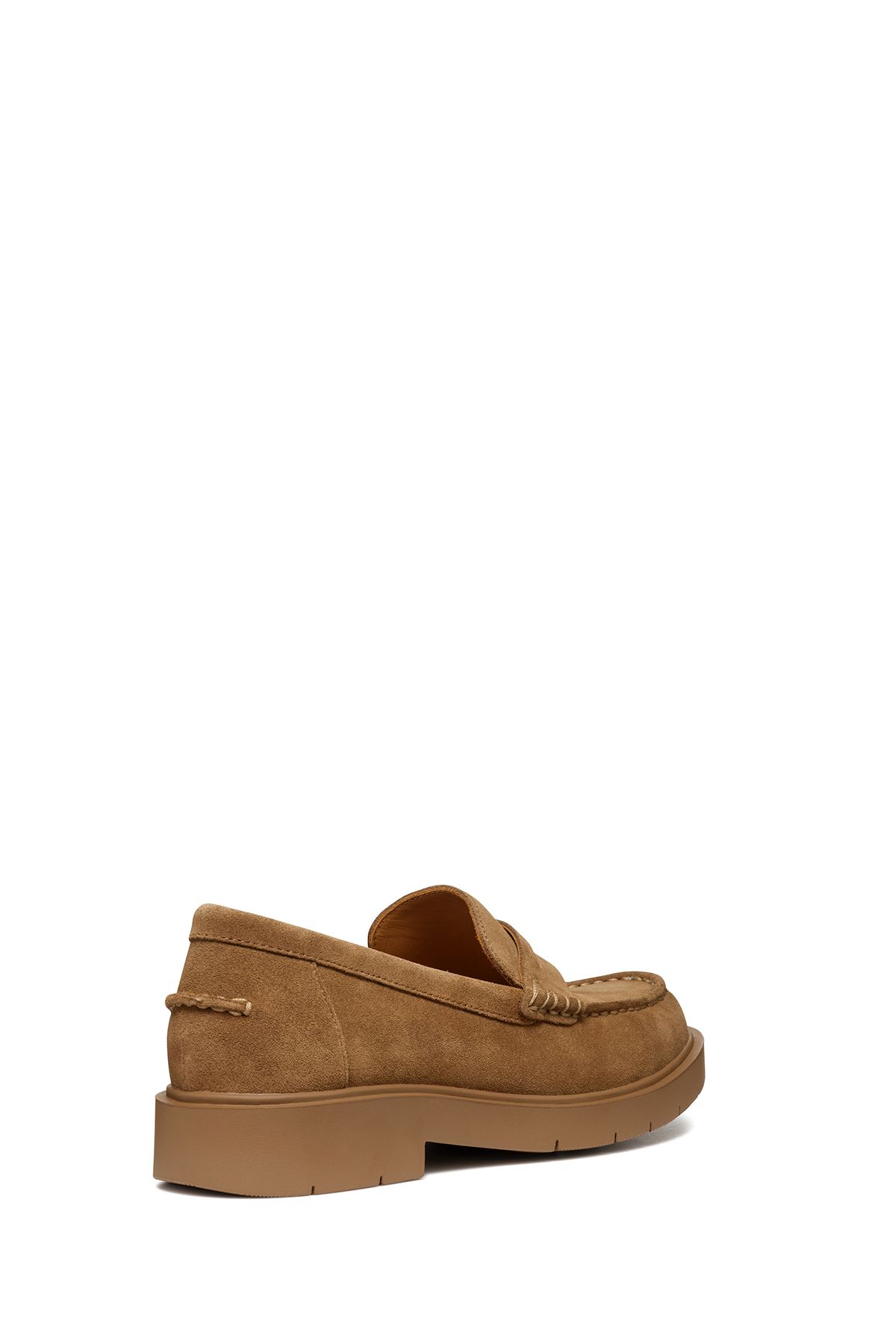 Geox-Loafer pentru femei din piele intoarsa maronie - Spherica Ec1, D25QRA00022C6372 5