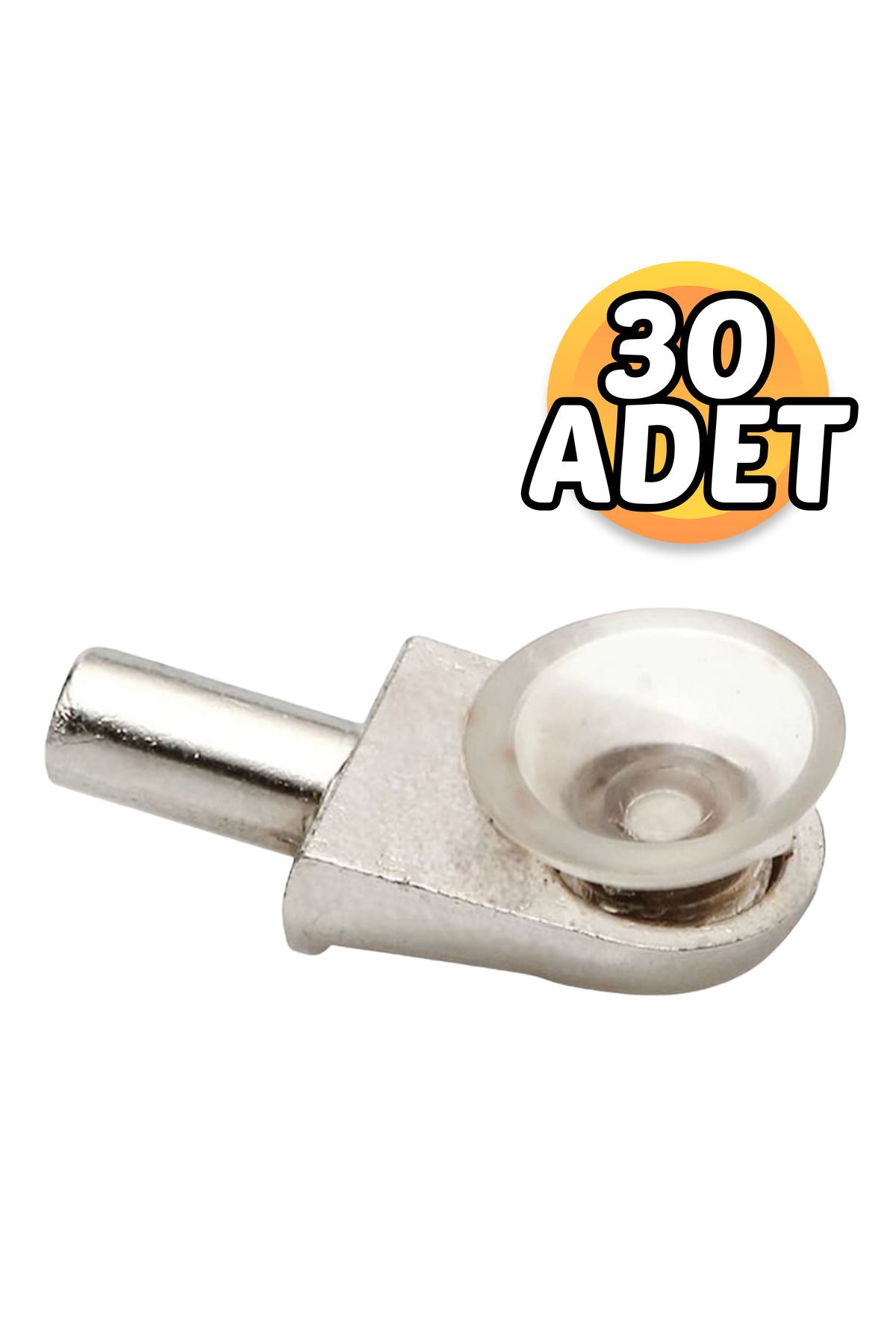Ayder Vantuzlu Cam Raf Pimi Metal (30 Adet)