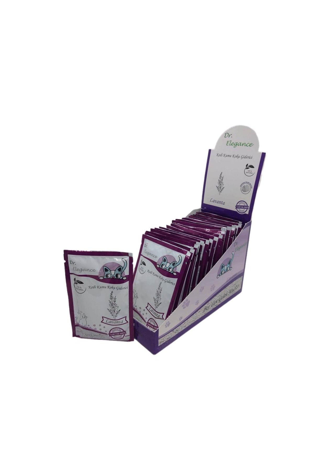 feifei Kedi Kumu Koku Giderici Lavanta Kokulu 25 gr ( 14 Gün Etkili Bor )