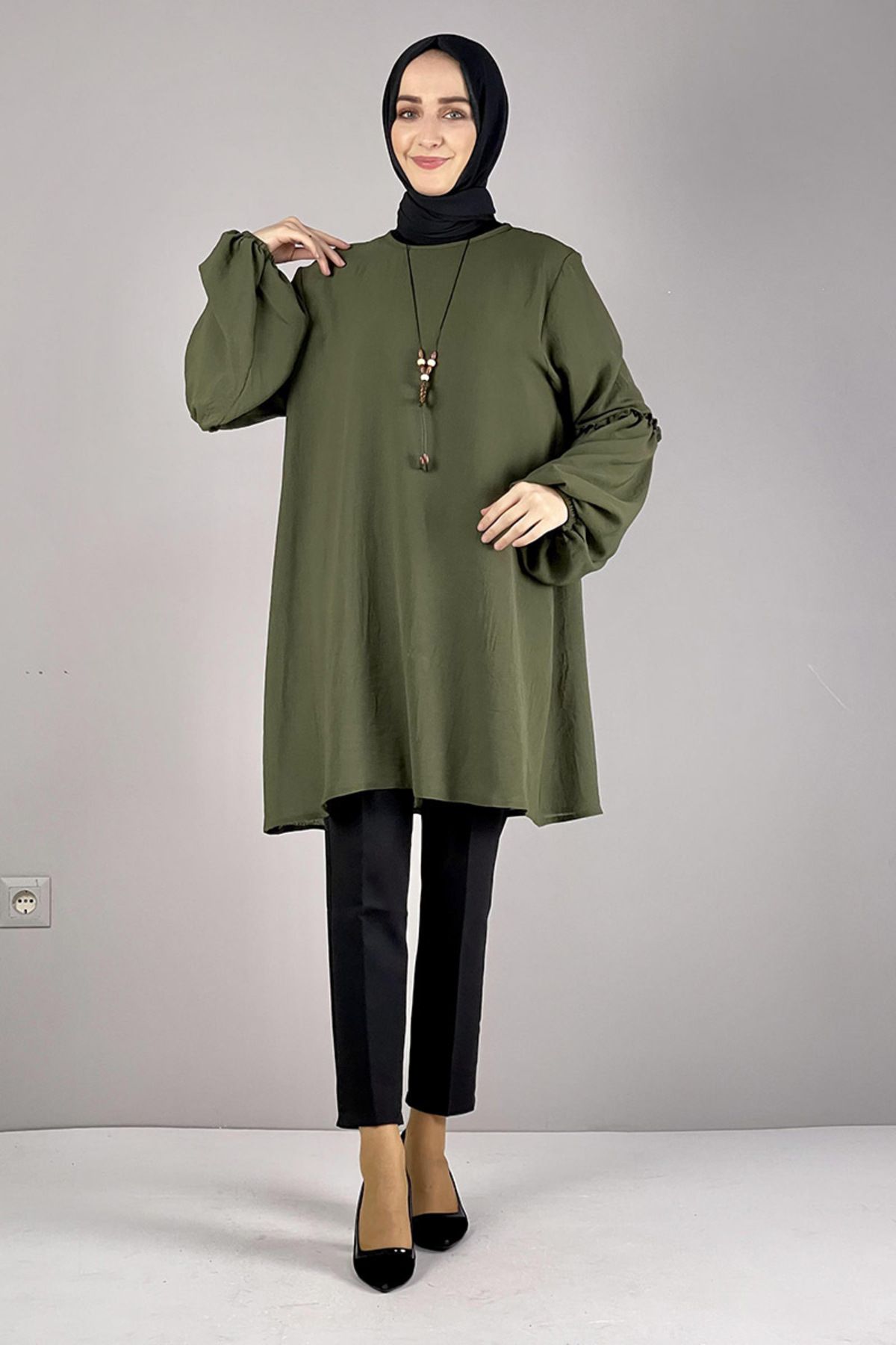 COXO Fashion`s Moda Desenli Tunik