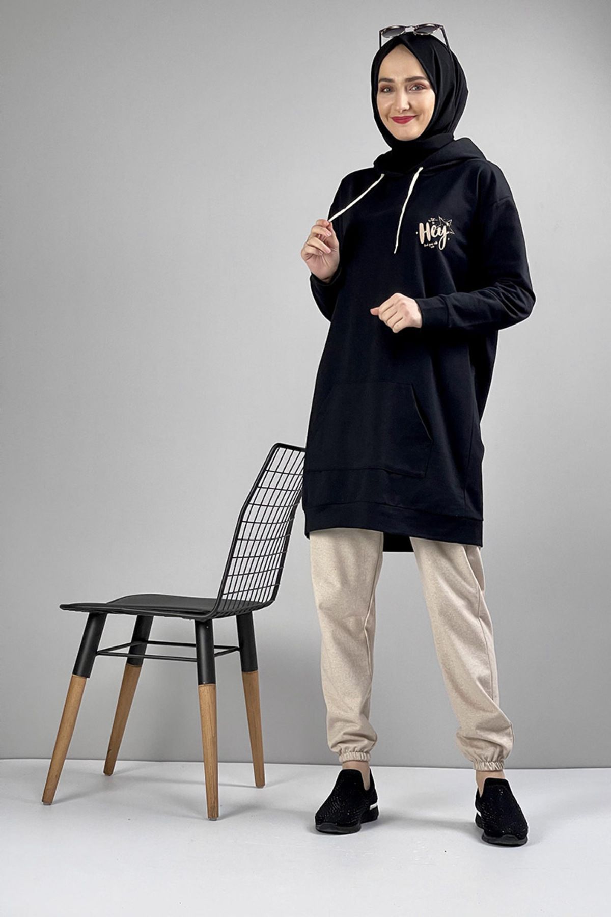 COXO Fashion`S Moda Çizgi Eşorfman Takımı