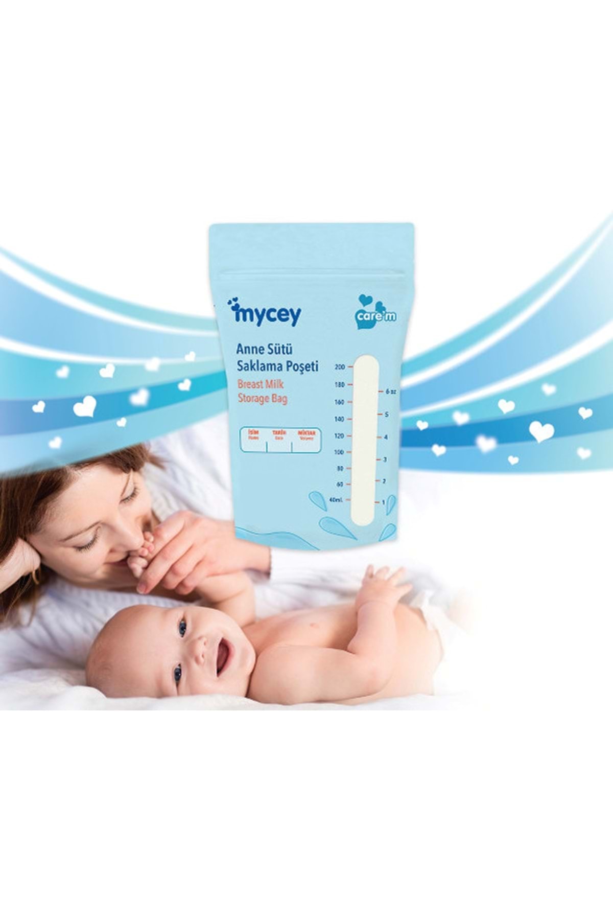 mycey Anne Sütü / Süt Saklama Poşeti 25 Li Pk Tekli (2 Li Set) fotoğrafı 3 (önizleme)