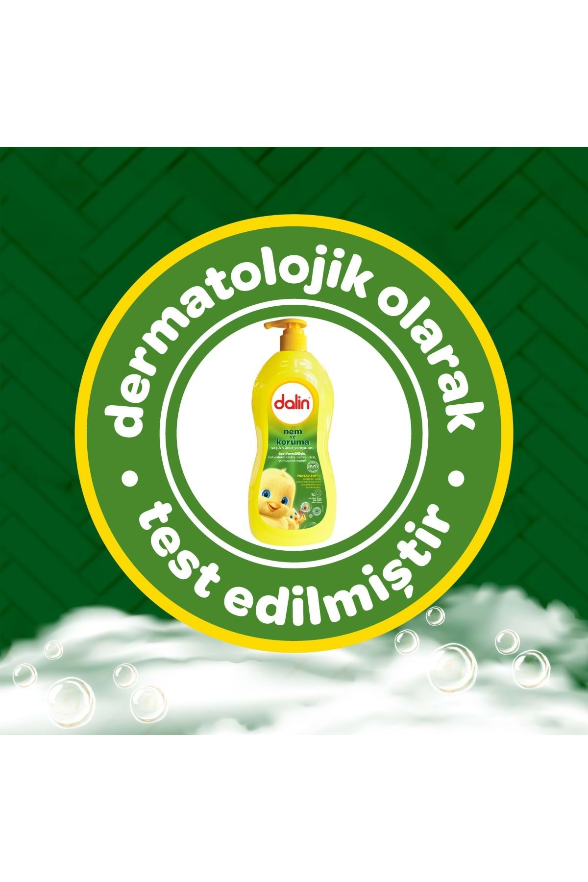 Dalin Bebek Saç & Vücut Şampuanı 700ml Nem Ve Koruma Avakado Özlü (POMPALI) (3 LÜ SET) fotoğrafı 5 (önizleme)