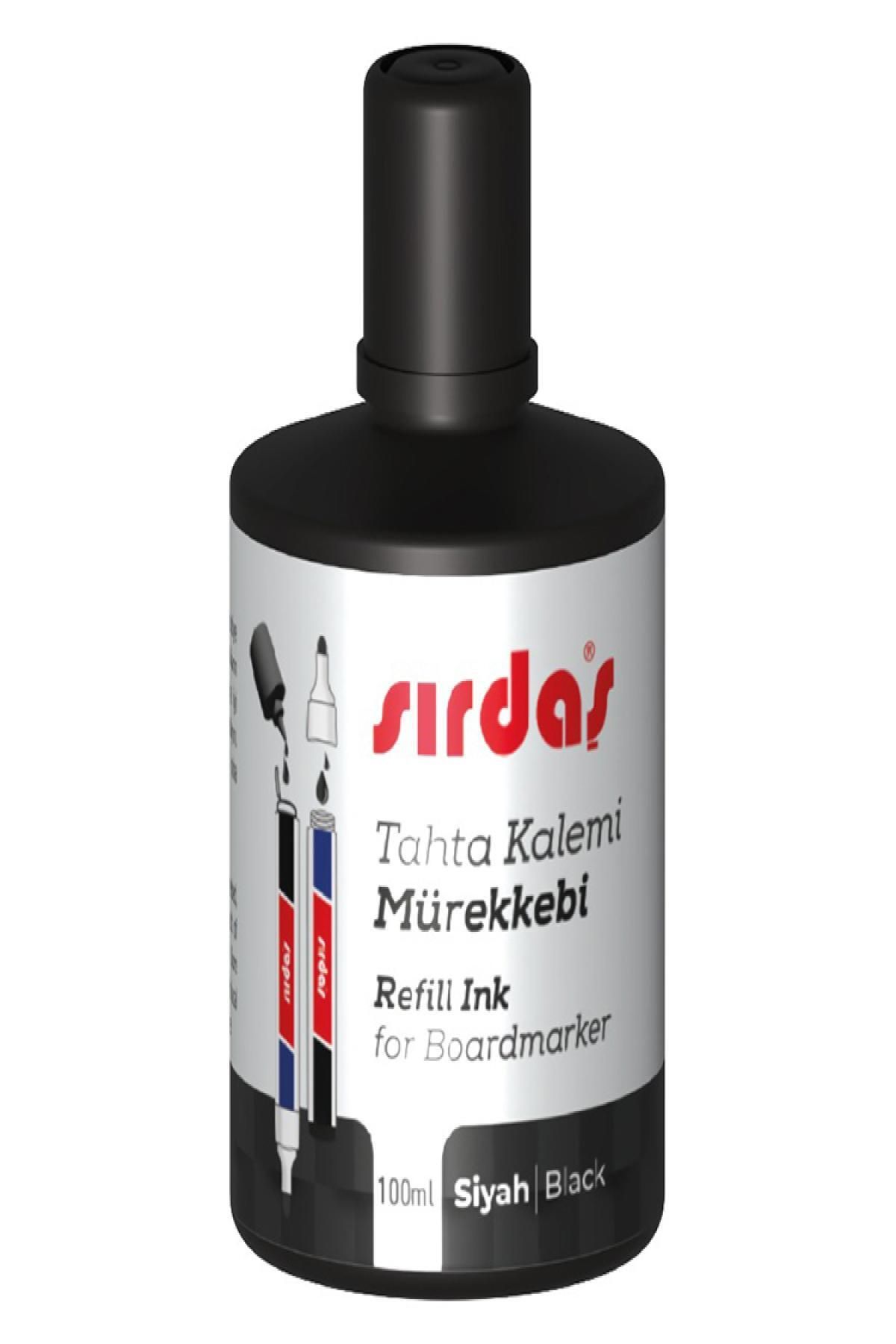 pazarella Sırdaş Tahta Kalem Mürekkebi 100 Ml Siyah