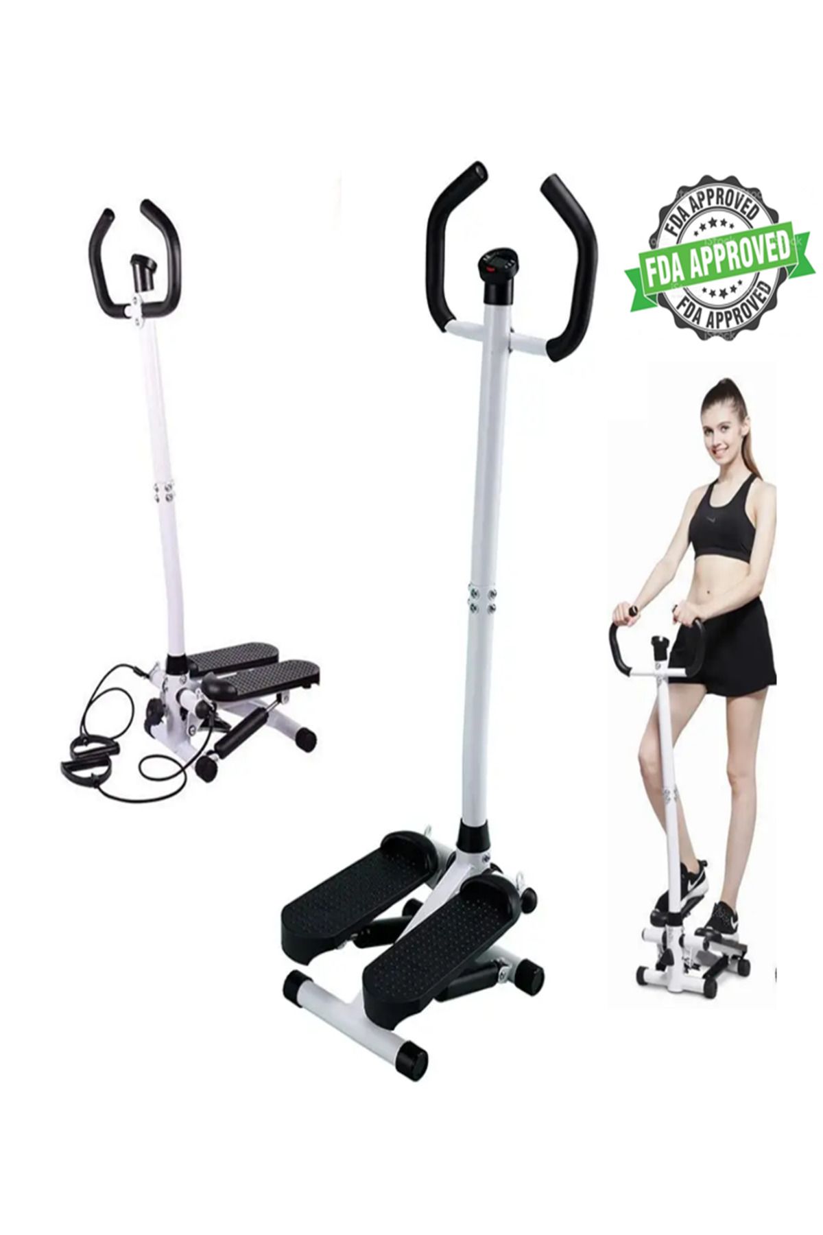 POBO-Pb35 Vertical Model Stepper Fitness Twister Stepper Stepper Instrument Exercise Instrument with Rope 1