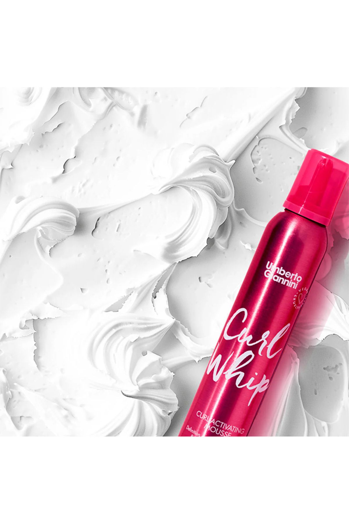 Umberto Giannini-Whip Curl Activating Vegan Mousse 200ml 2