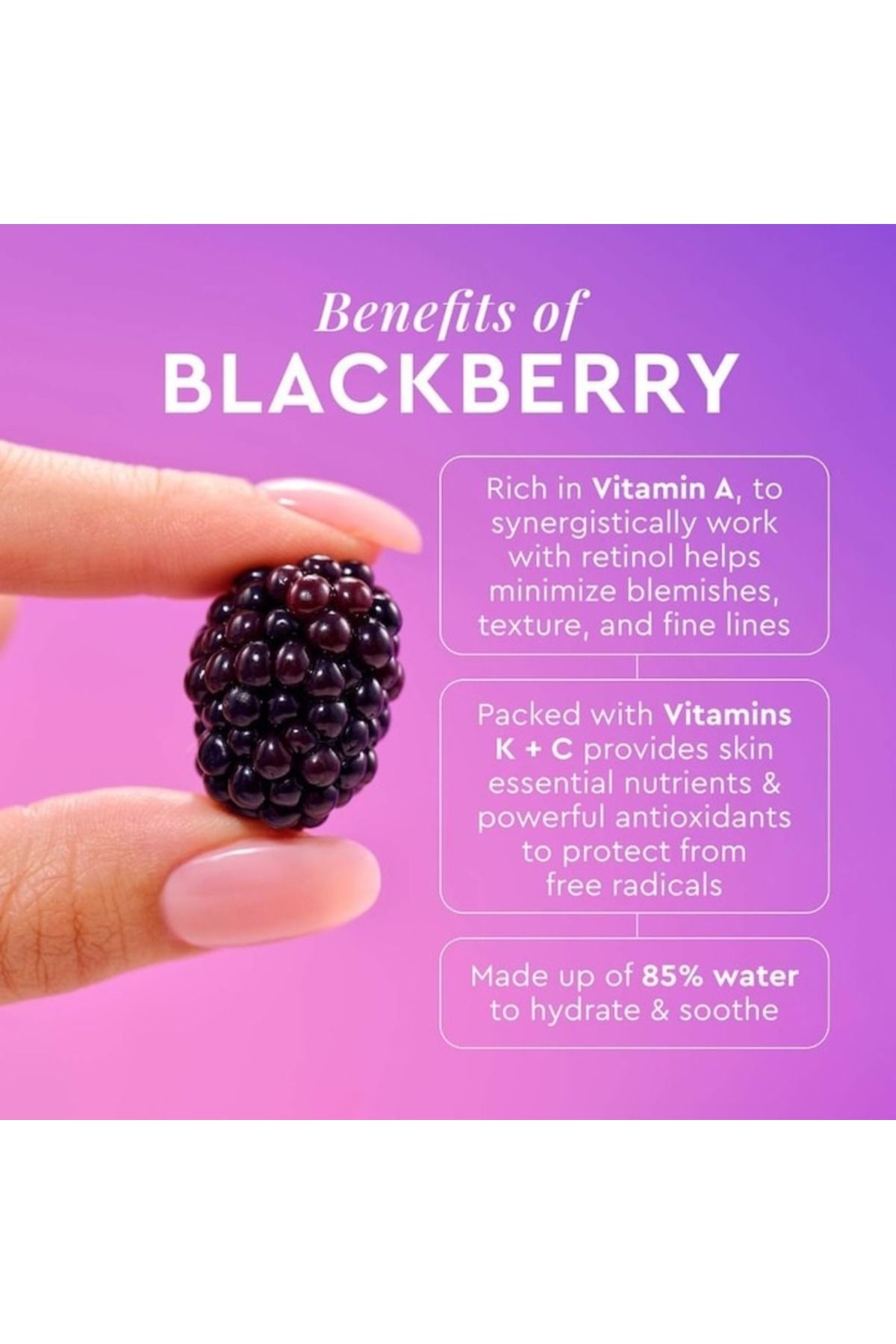 GLOW RECIPE-Blackberry Retinol Blemish Serum 30ml – Clarifying, Smoothing, and Pore-Refining Face Serum 8
