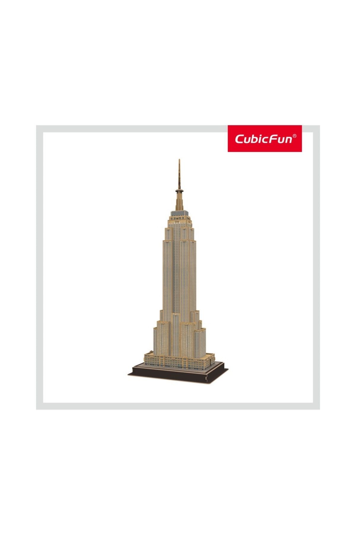 Cubic Fun Cubic Fun - Puzzle 3d Empire State Building (nivel Mediu 54 Piese) - One Size