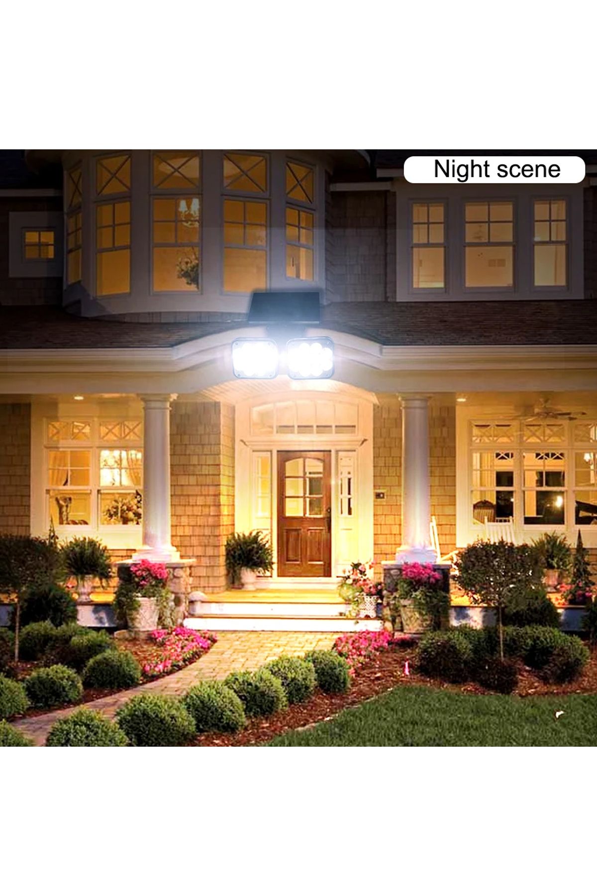 Generic-ضوء استشعار الطاقة الشمسية مع 120 مصباح LED SMD، وكشف الحركة PIR، و3 أوضاع إضاءة 5
