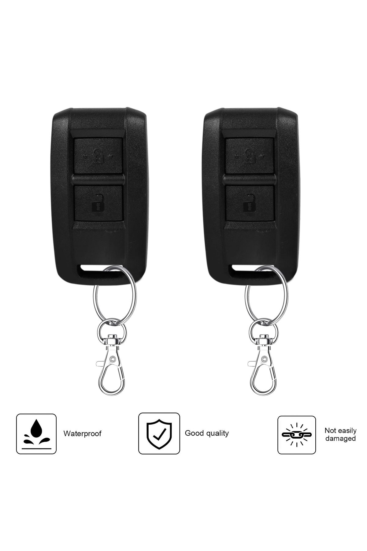 3XR-Car Keyless Entry System with Remote Lock/Unlock, Trunk Release, Window Closer, Universal Fit 6