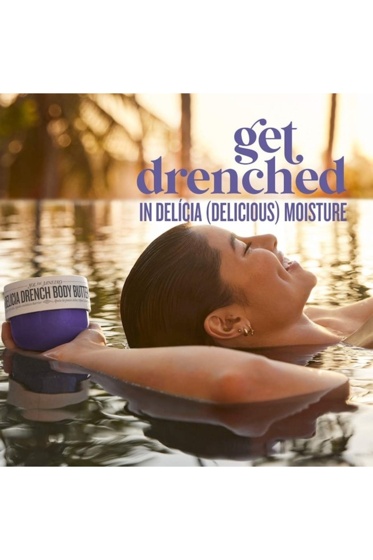 Sol De Janeiro-Delícia Drench Nourishing Body Butter 75ml – Ultra-Rich Hydration with Fast-Absorbing Formula 3