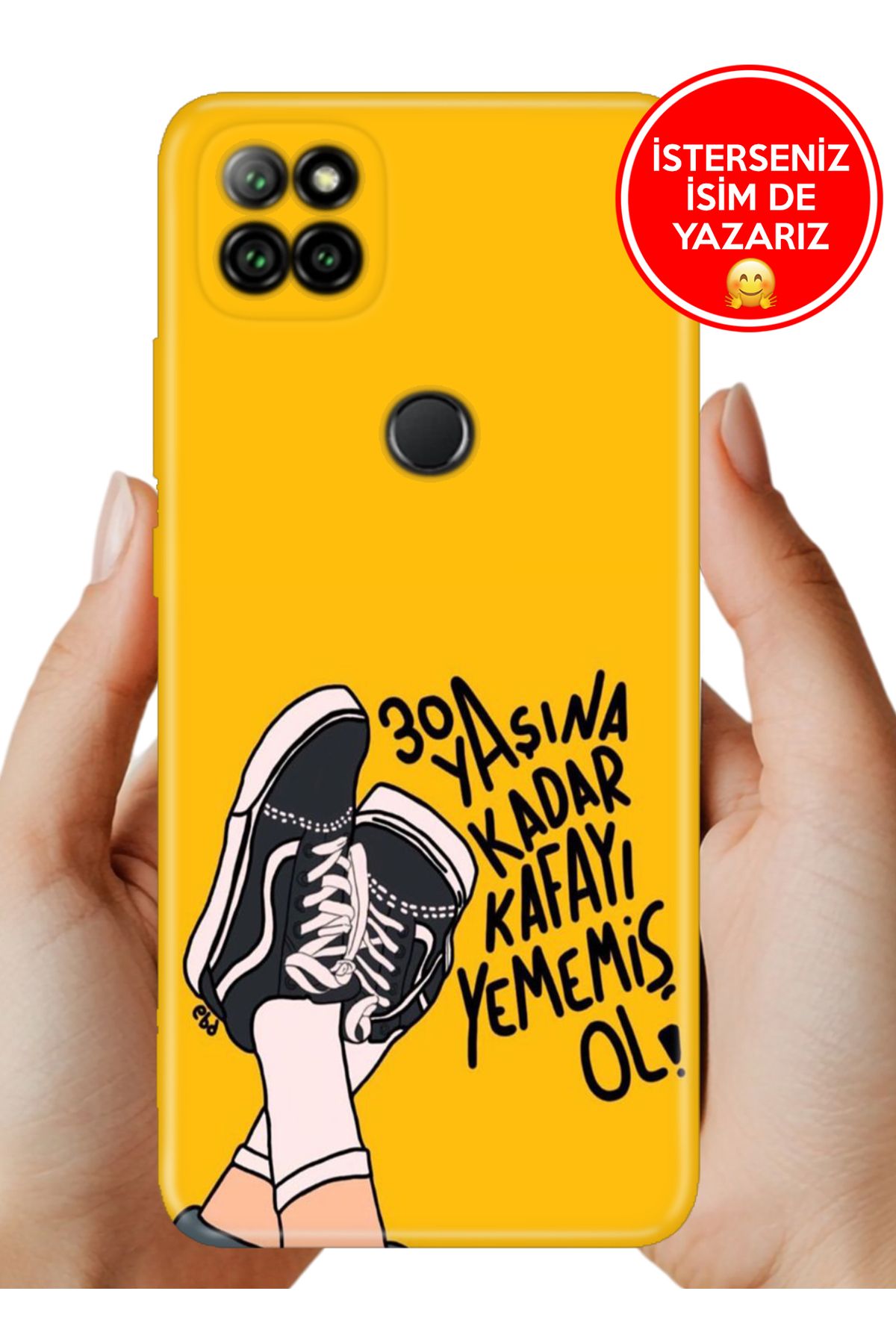 Cekuonline Casper Via E30 Kılıf Baskılı Life Style Kapak Silikon 30 Yaşına Kadar