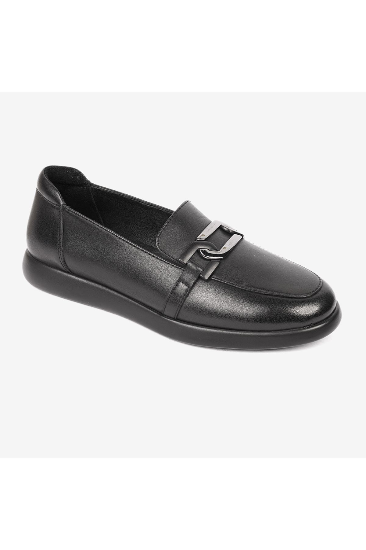32252 Zn Leather Comfort کفش زنانه گاه به گاه مشکی Greyder