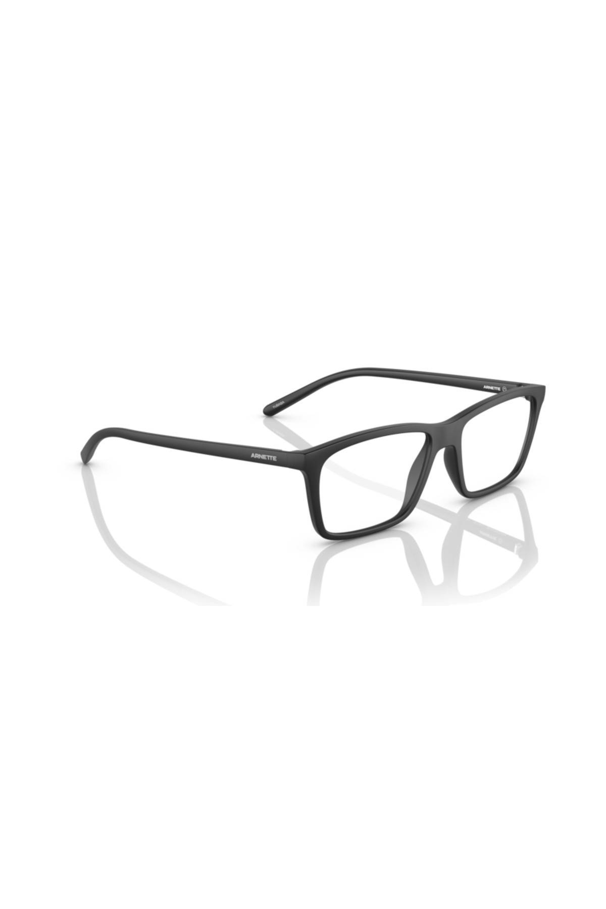 ARNETTE-نظارة طبية مستطيلة للرجال - An 7223 - مقاس العدسة: 53 مم - أسود غير لامع 4