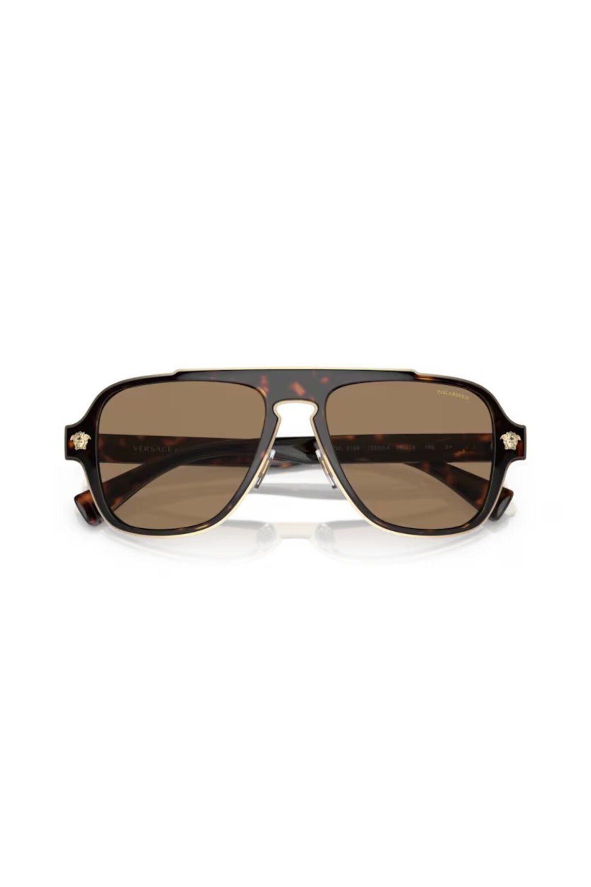 Versace-Man Irregular Sunglasses- Ve 2199 - Lense Size:56mm - Havana 5