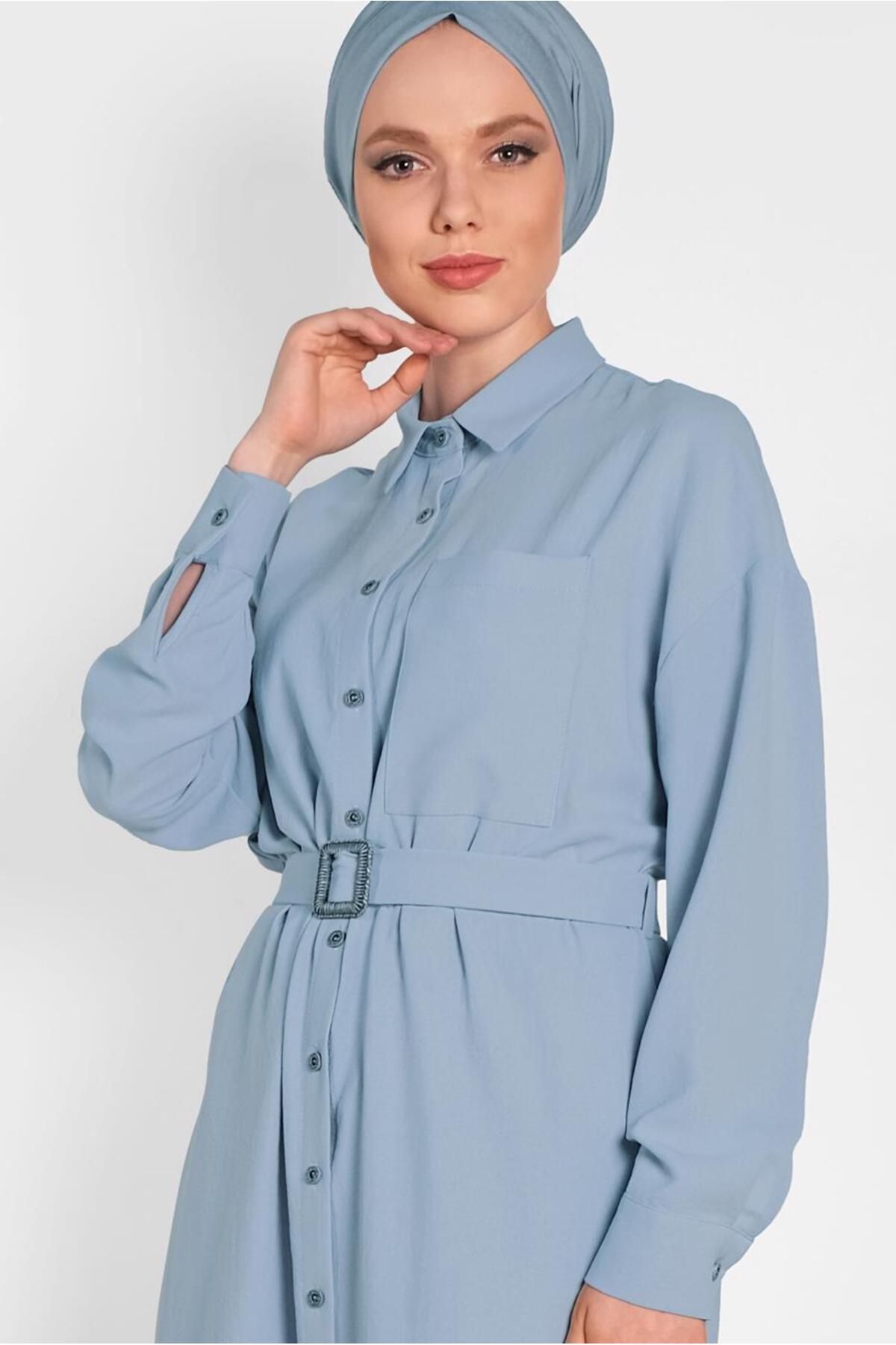 تونیک بلند کمربند 4416 Alvina