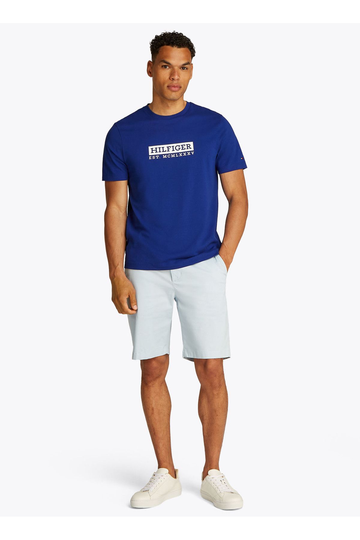 تیشرت مردانه آبی MW0MW39149D03 Tommy Hilfiger