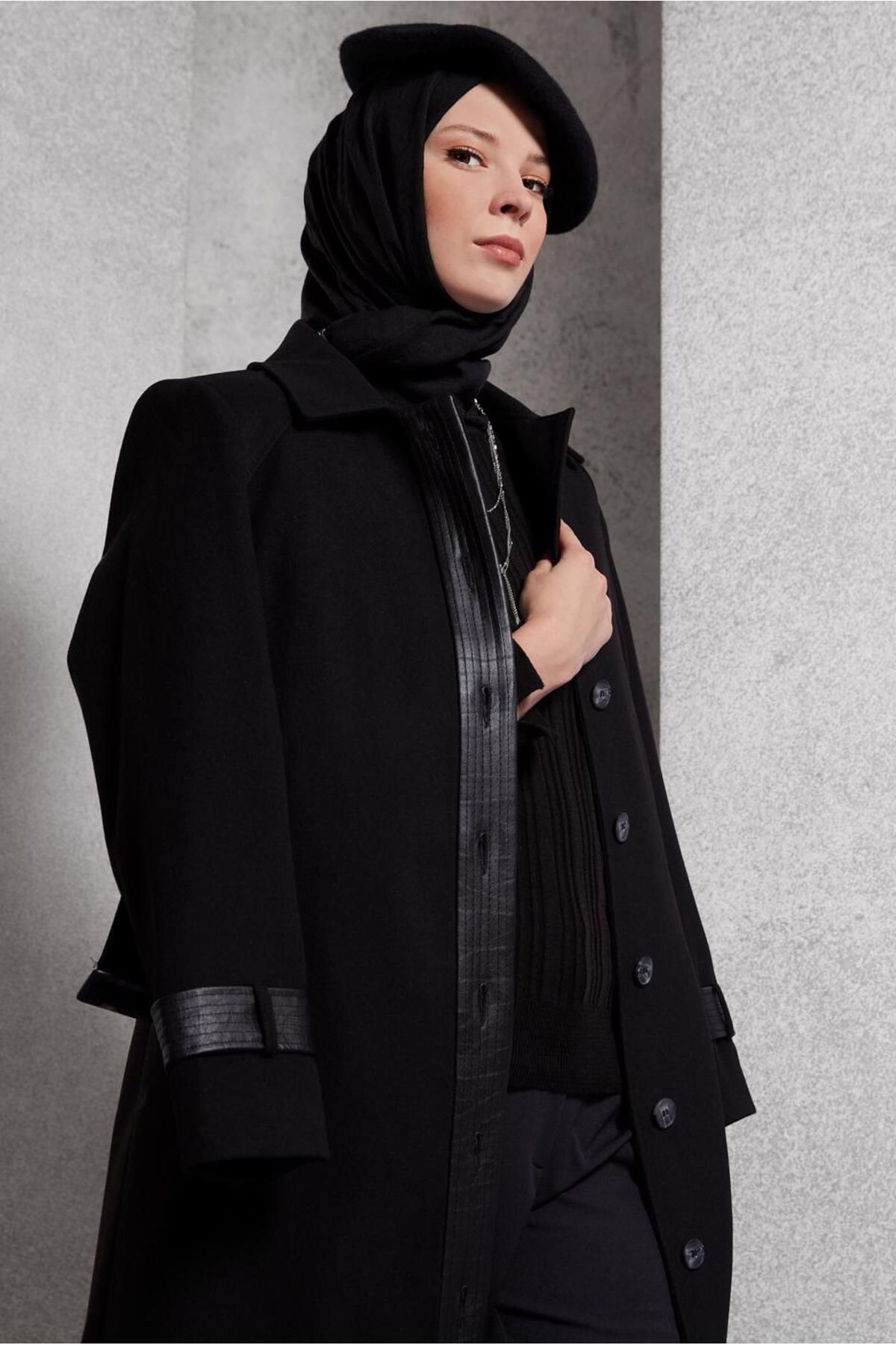 مانتو کمربندی 90535 Alvina