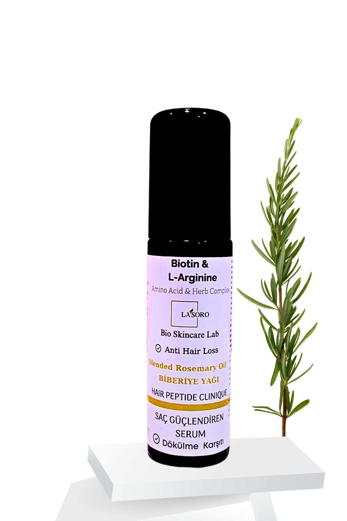 Lasoro Bio Skincare Lab SAÇ PEPTİT BİOTİN BİBERİYE AKTİF SAÇ SERUM — SRM1