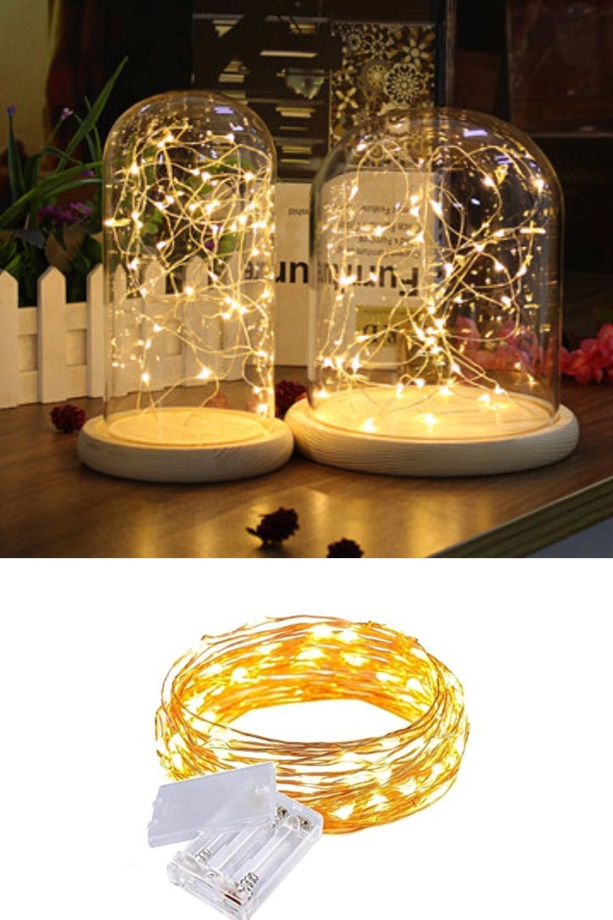 karadağsb Peri Led Işık 10 Metre Gün Işığı Dekor Lambası 100 Ledli