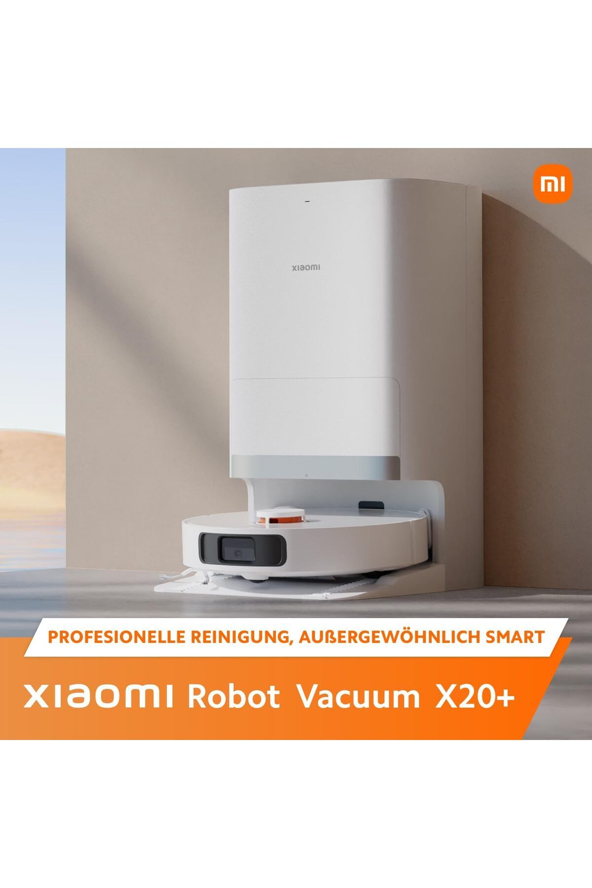 Xiaomi-Xiaomi Robot Vacuum X20+ With All-In-One Smart Base Station 6000Pa Suction Power 2