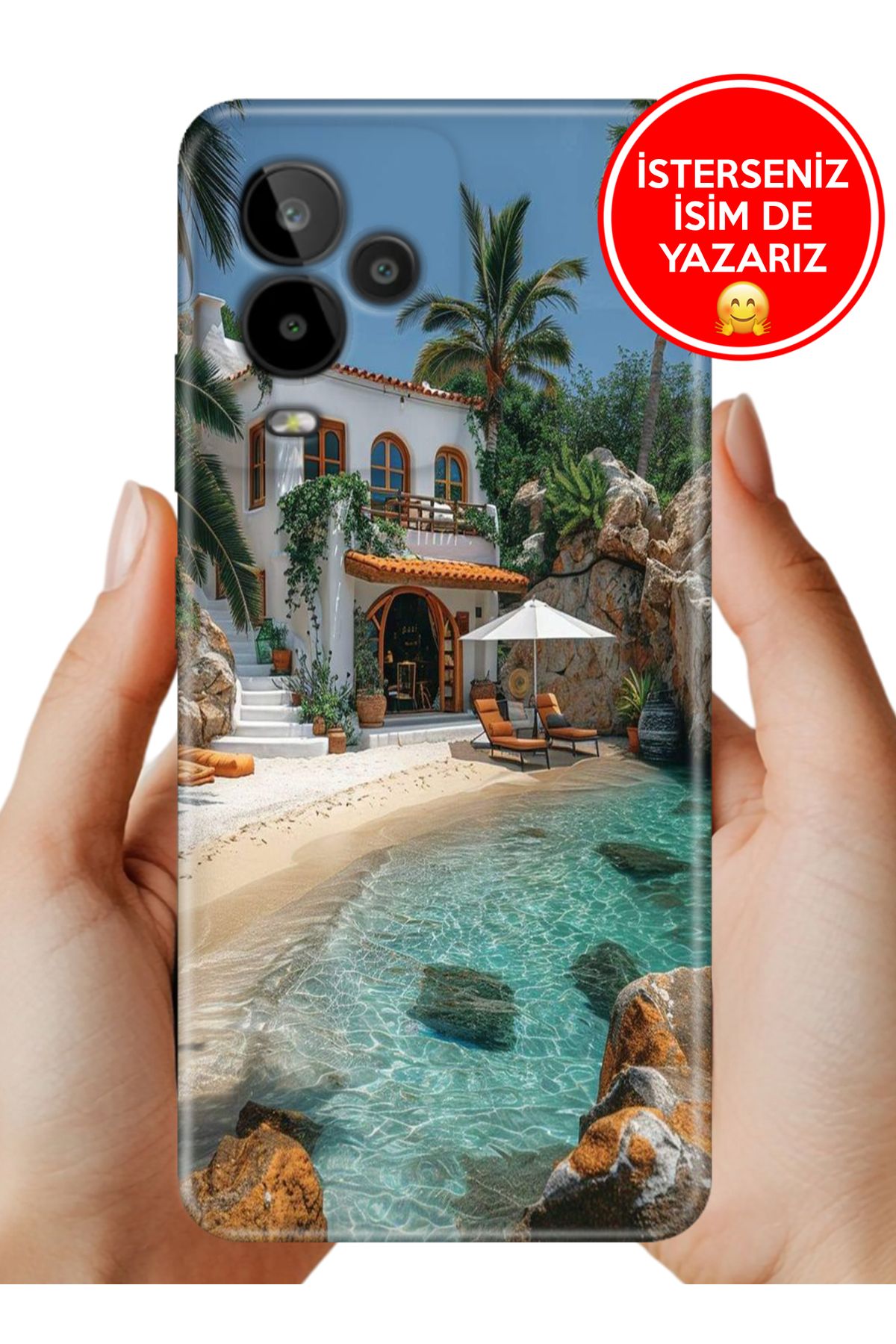 General Mobile GM 24 Pro Kılıf Desenli Baskılı TR-Üretim Kapak Silikon Hayalimdeki Ev