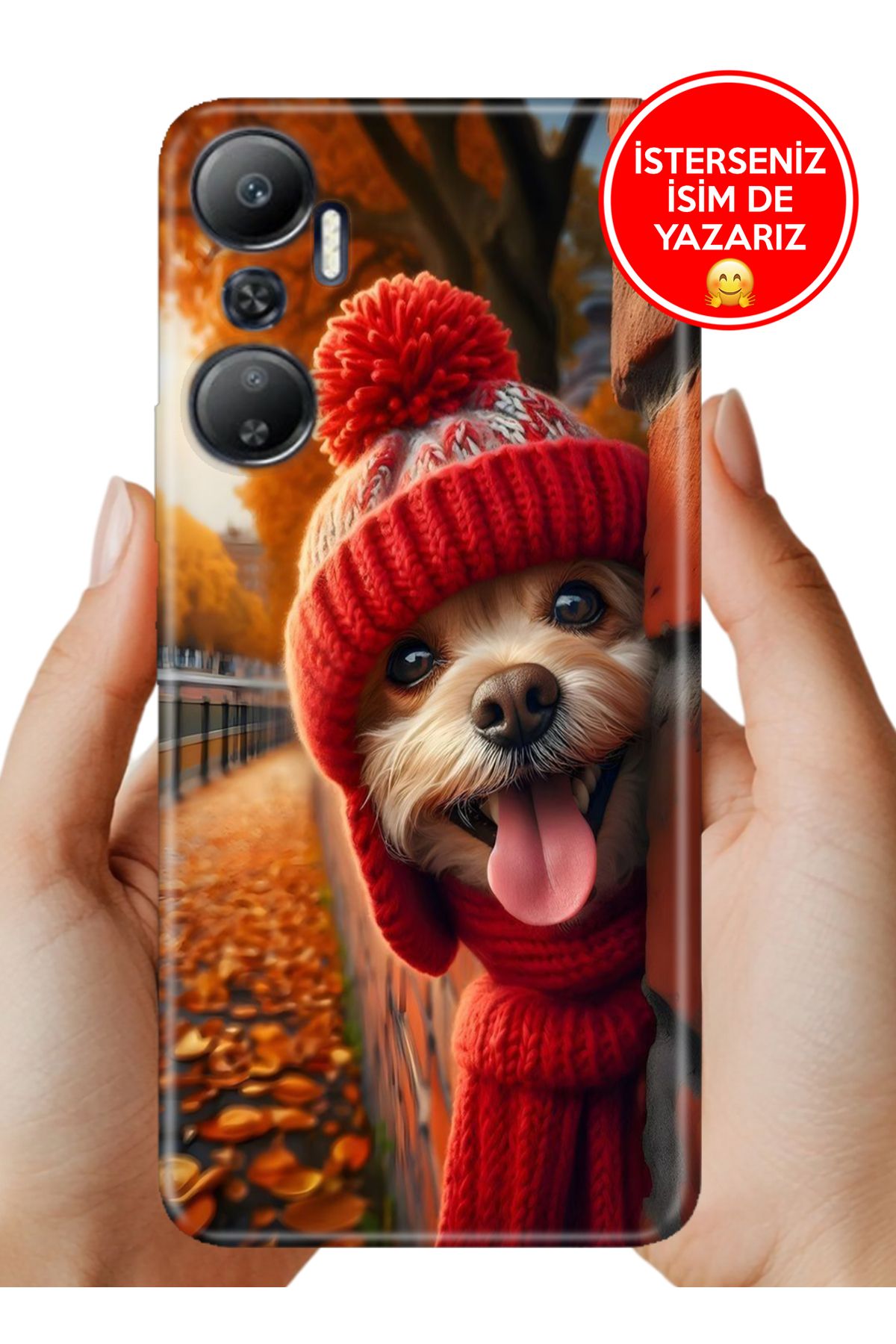 Cekuonline İnfinix Hot 20 Kılıf Kamera Korumalı Full Desen Arka Silikon Kuçu Kuçu