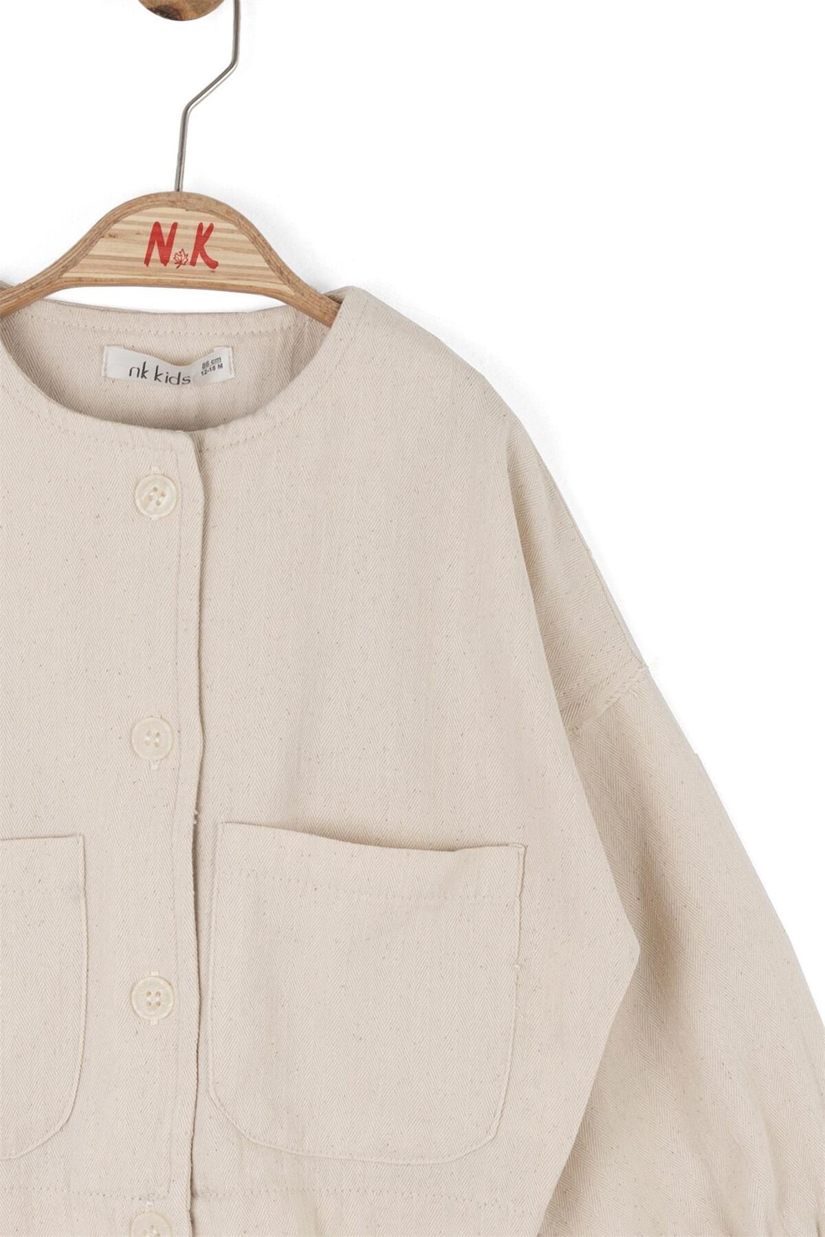 nk kids-Girl's Jacket - Cream 38632 3