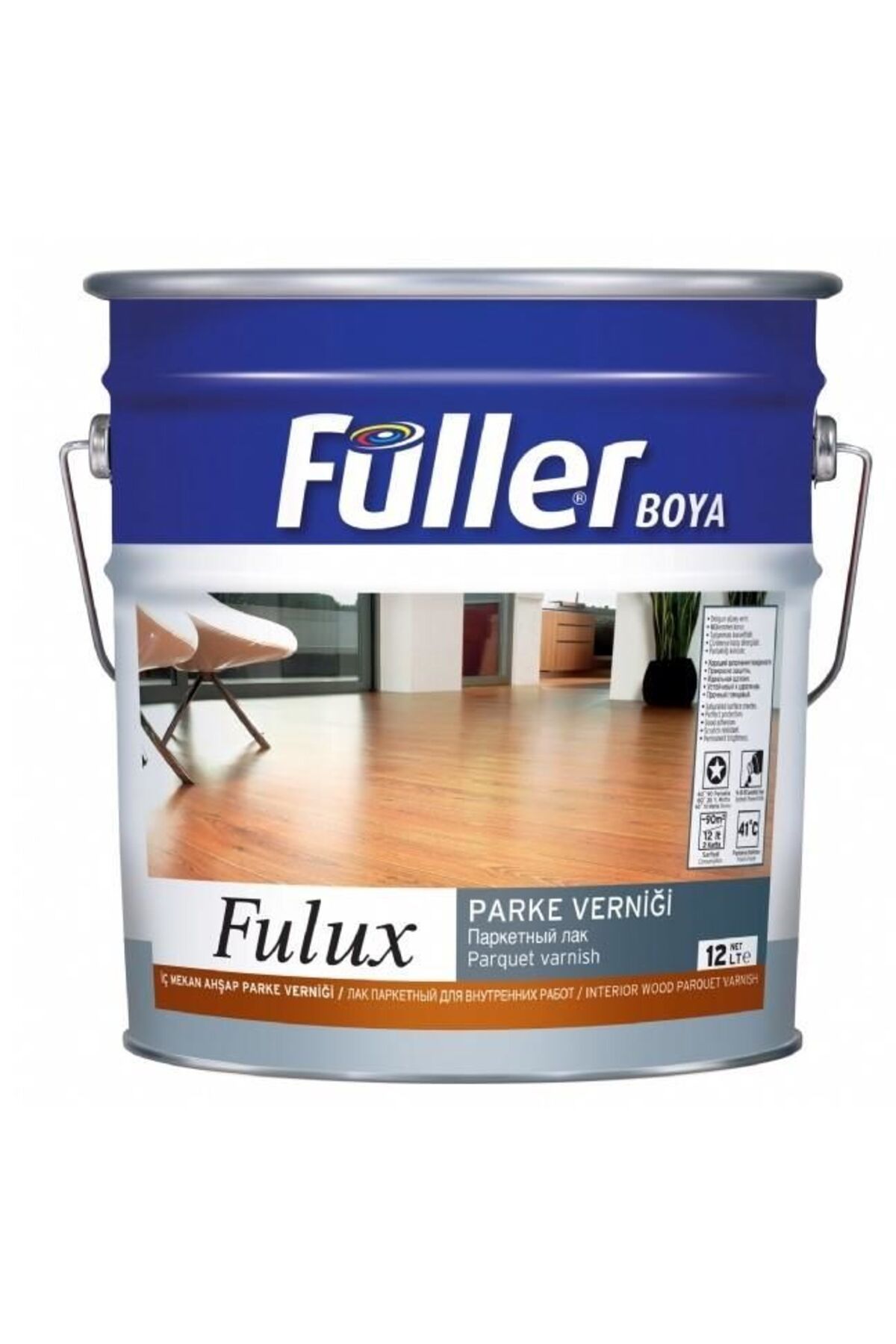 Füller Fulux Parke Verniği 2,5 Litre Şeffaf