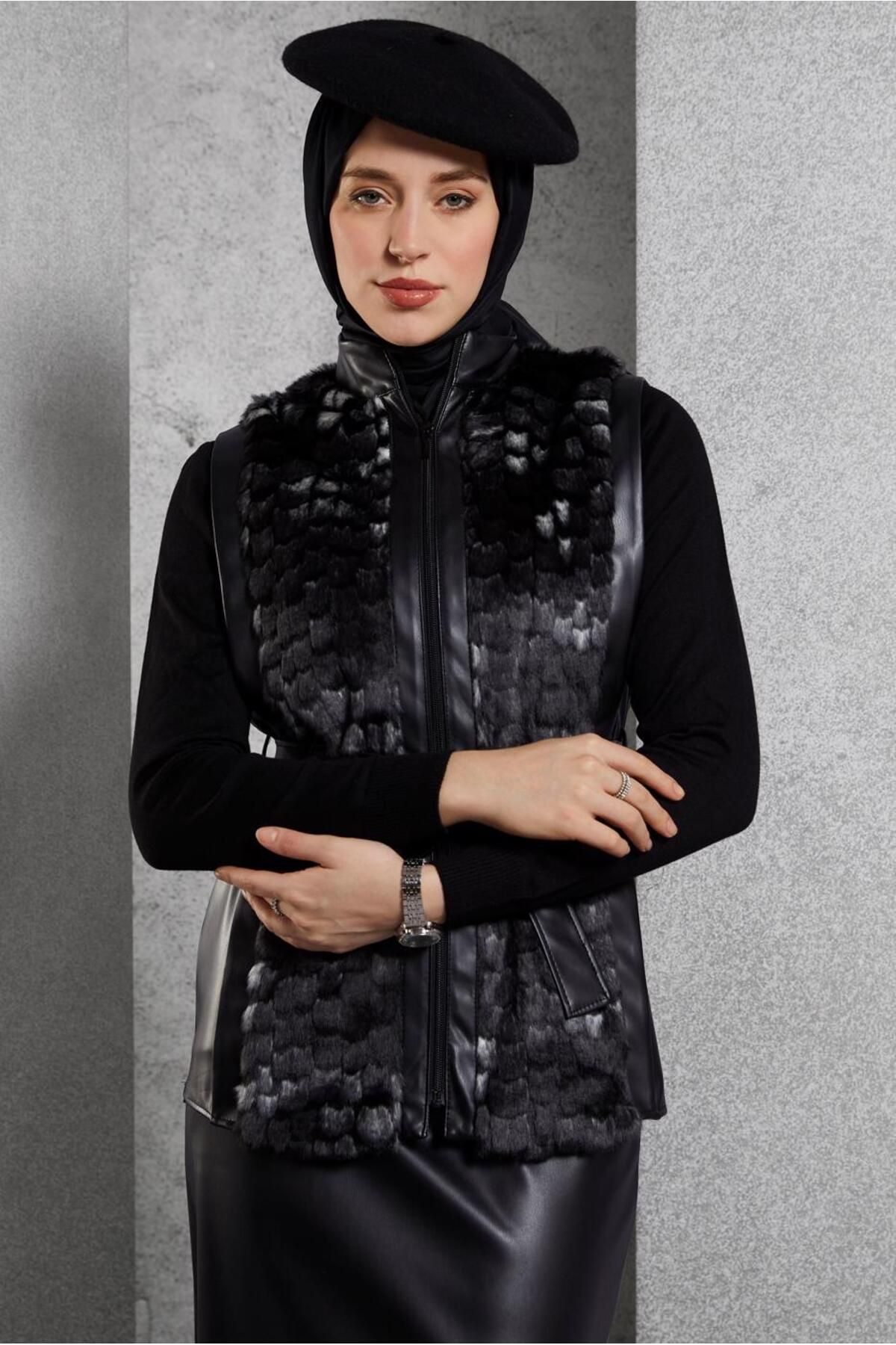 کت و شلوار دامن کمربند 45192 Alvina