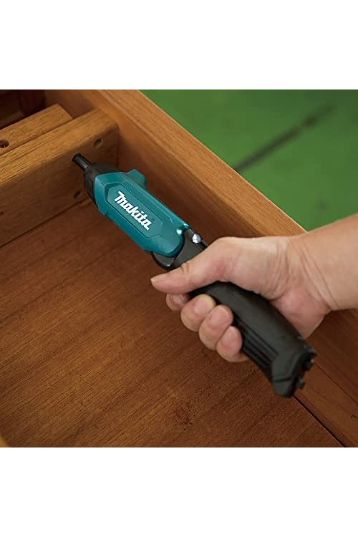 Makita-ماكيتا DF001DW مفك براغي لاسلكي (مع مجموعة رؤوس مفكات 81 قطعة)، 3.6 فولت، 4 نيوتن متر، 0.36 كجم 4