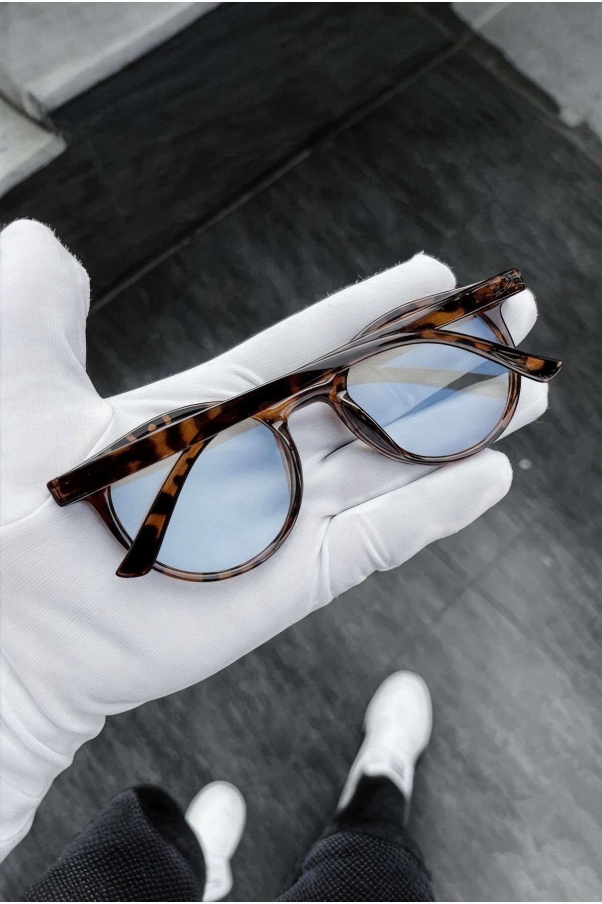 BAPPİR-Leopard Patterned Blue Light Protective Blue Block 3
