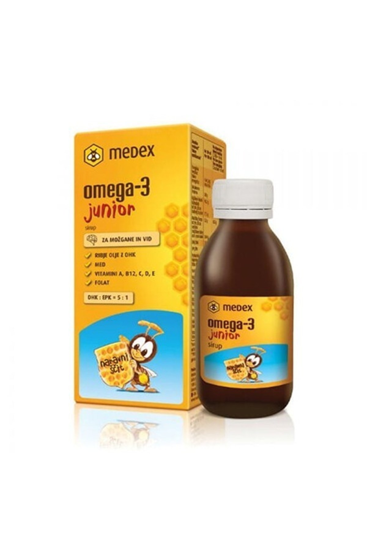 meDeX-Omega3 Junior Syrup 140Ml 1